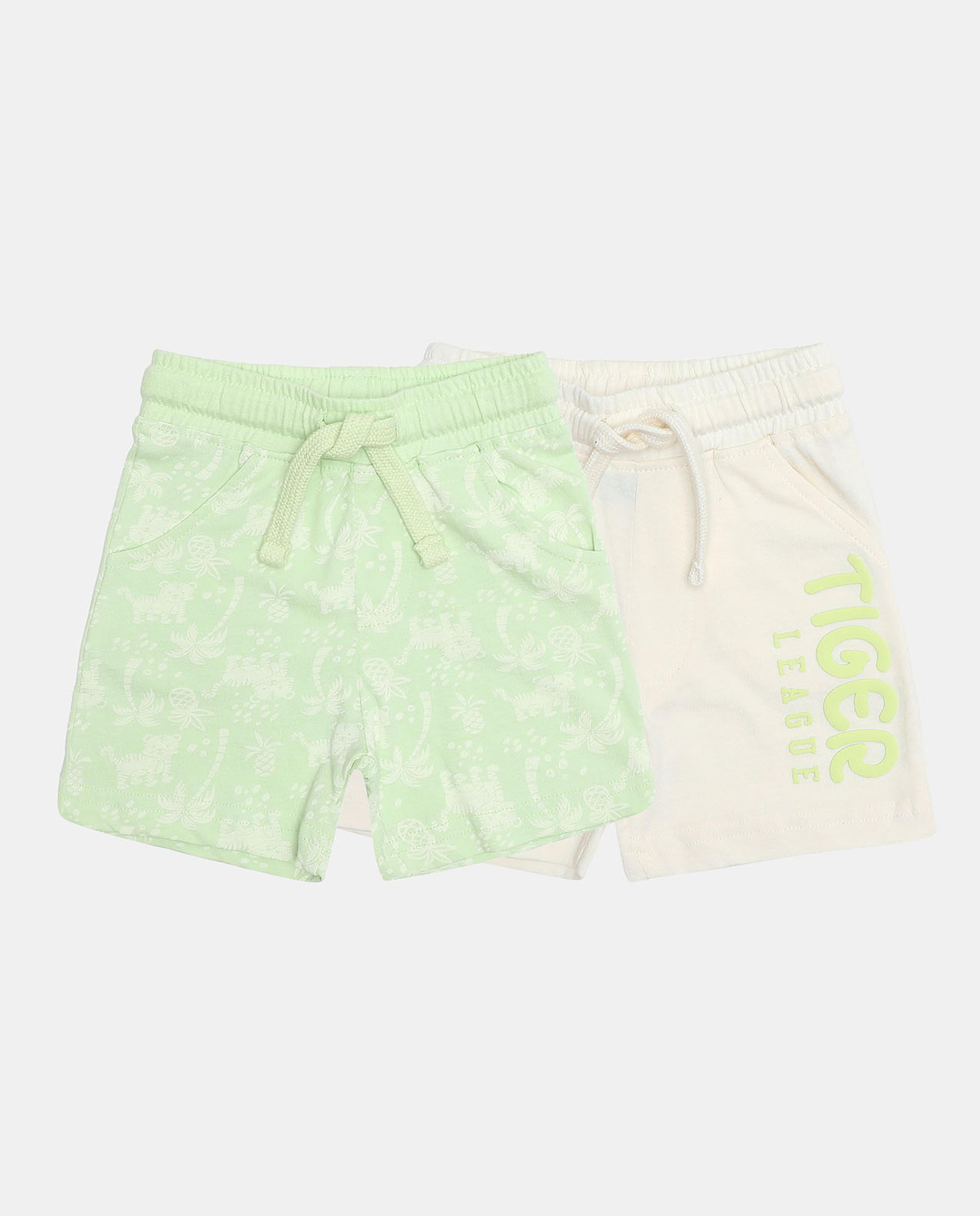 Pack Of 2 - Printed Casual Shorts