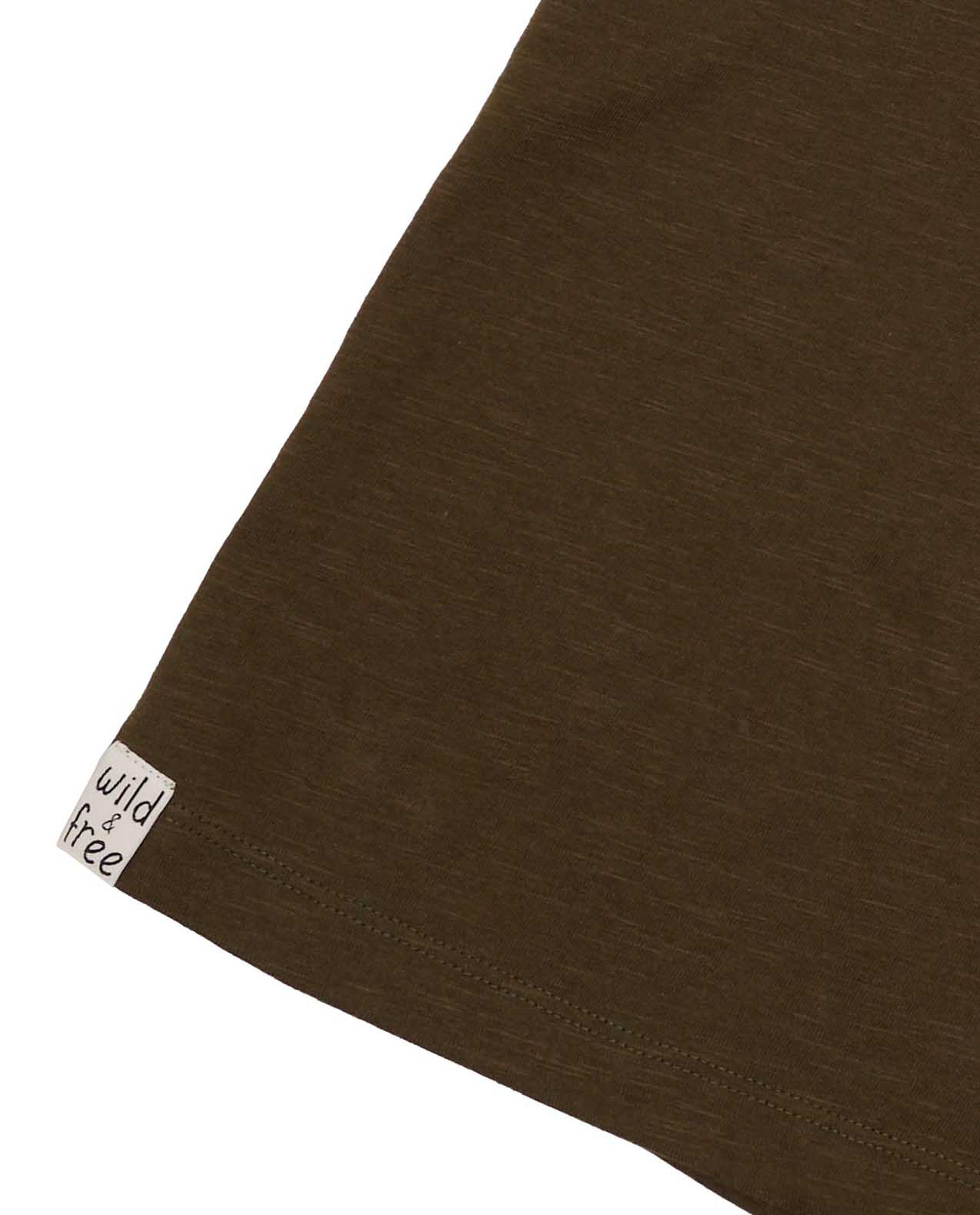 Color Block T-Shirt with Crew Neck and Short Sleeves
