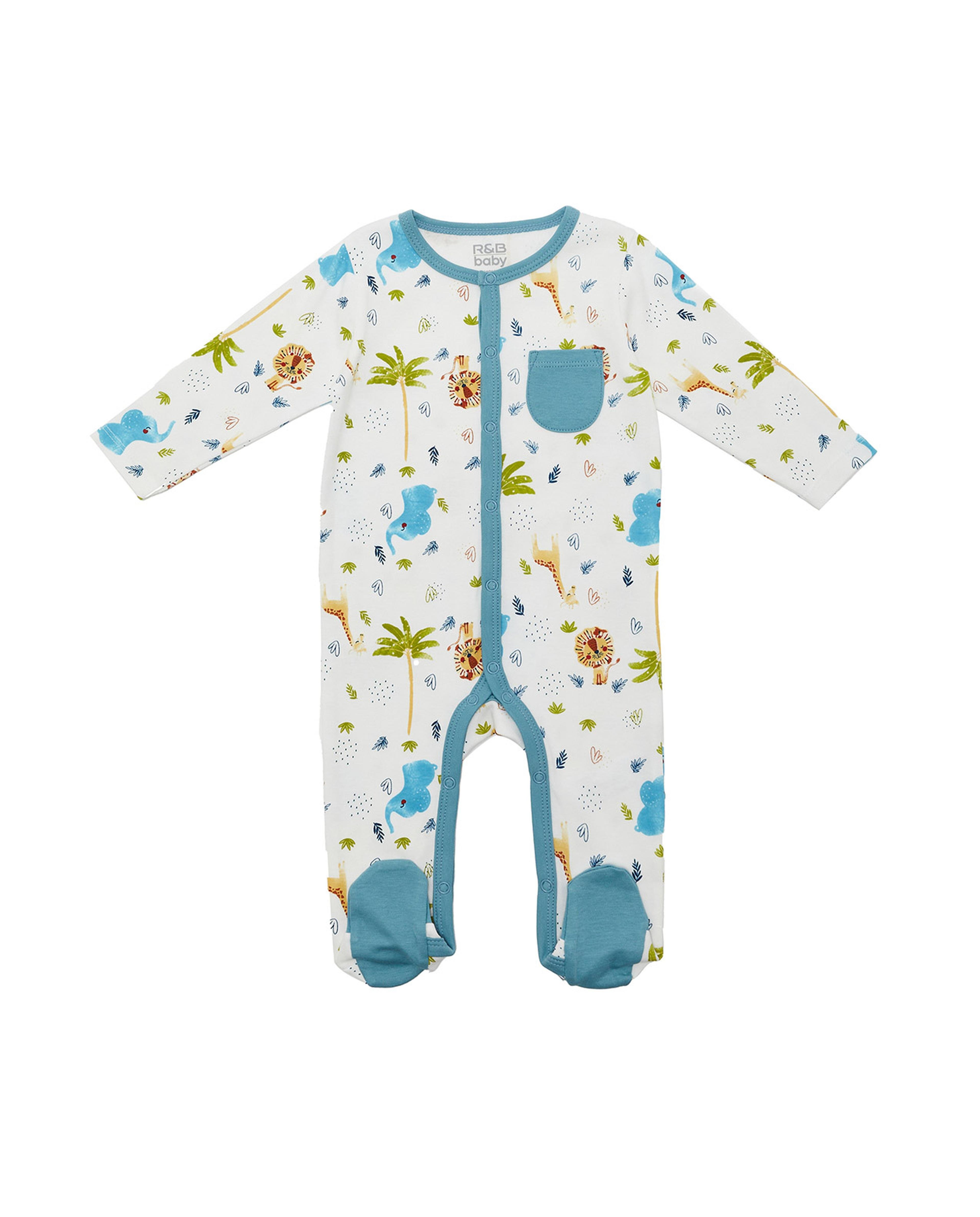 All Over Print Footed Sleepsuit