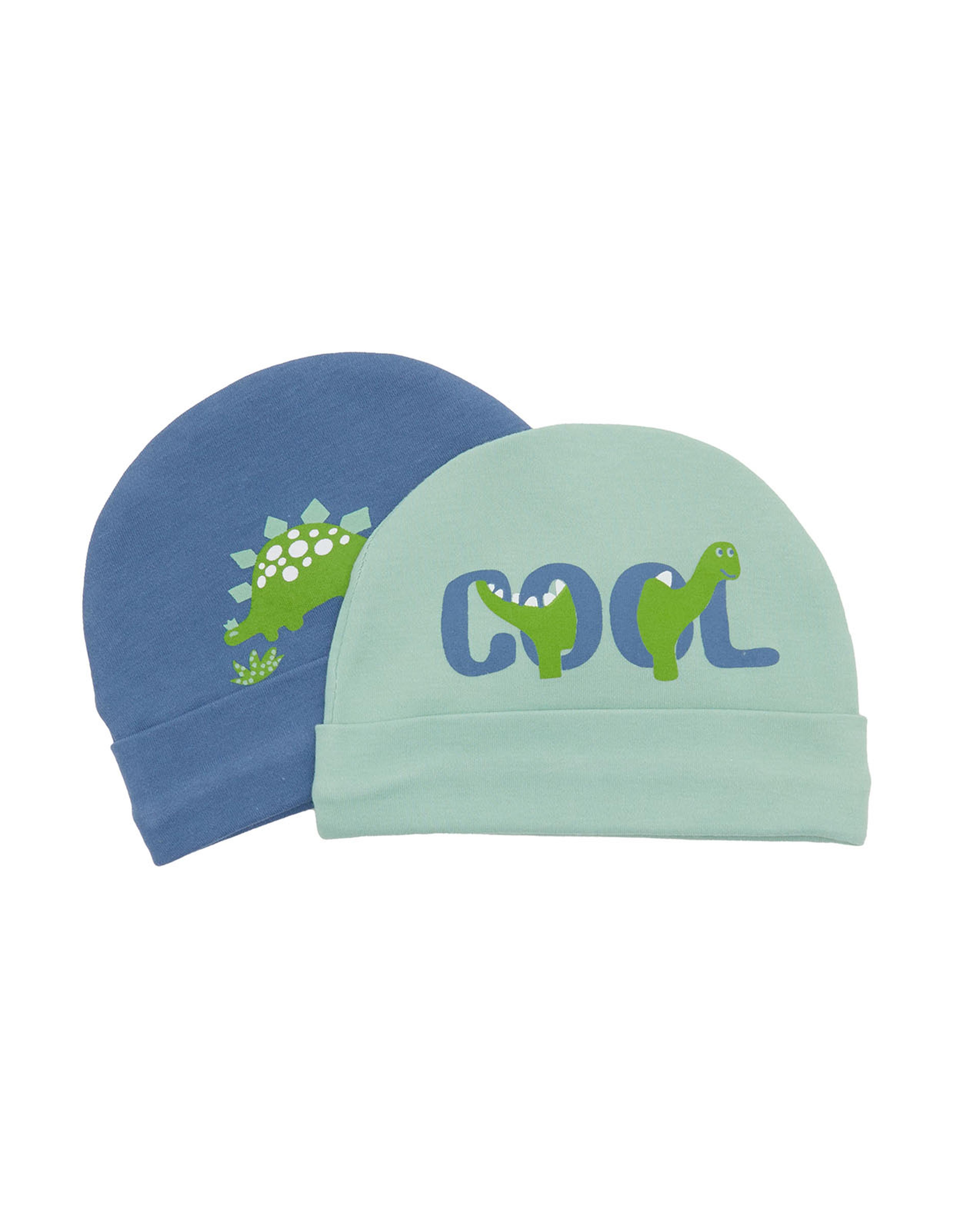Pack of 2 Printed Caps