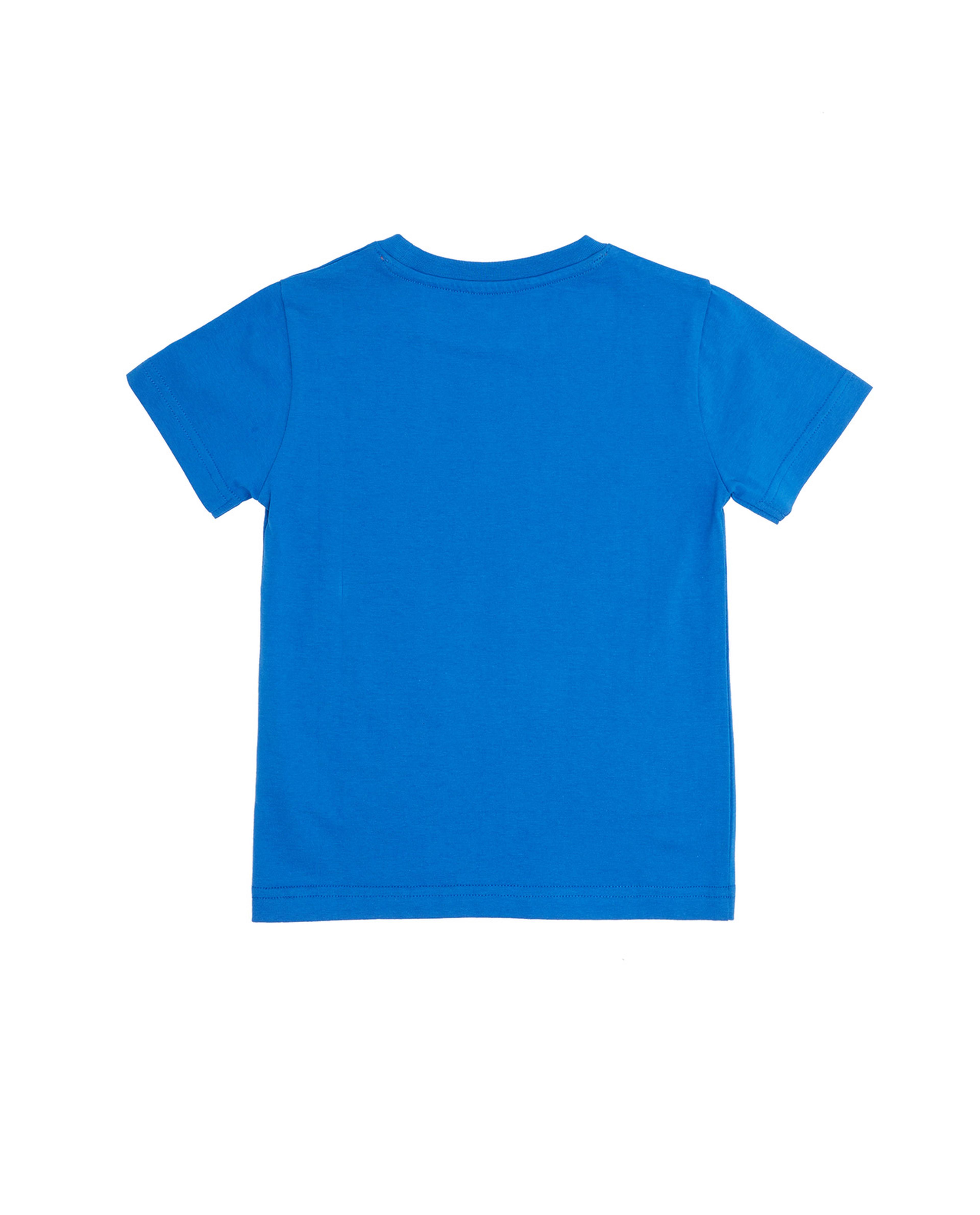 Graphic Print T-Shirt with Crew Neck and Short Sleeves