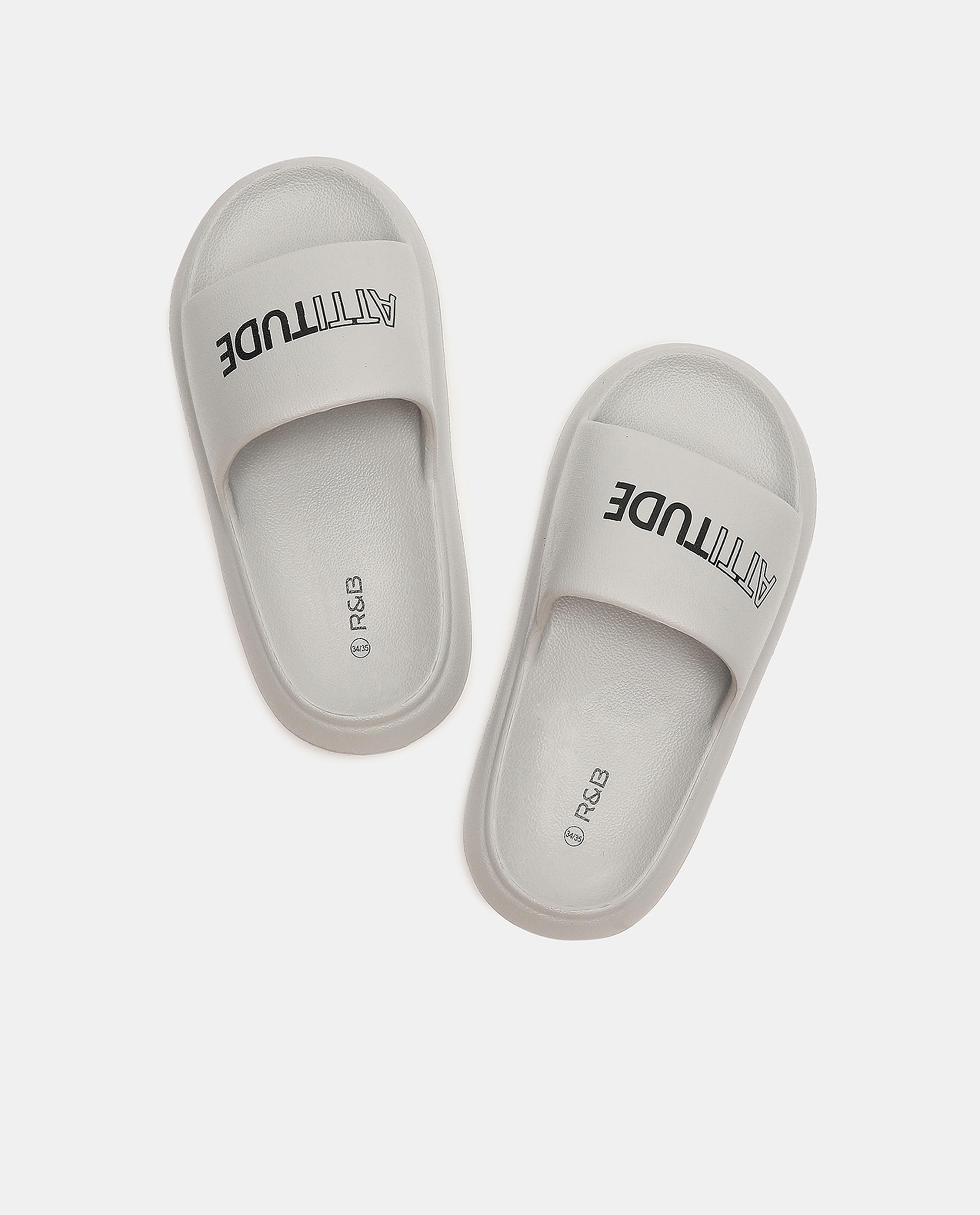 Printed Slide Slippers