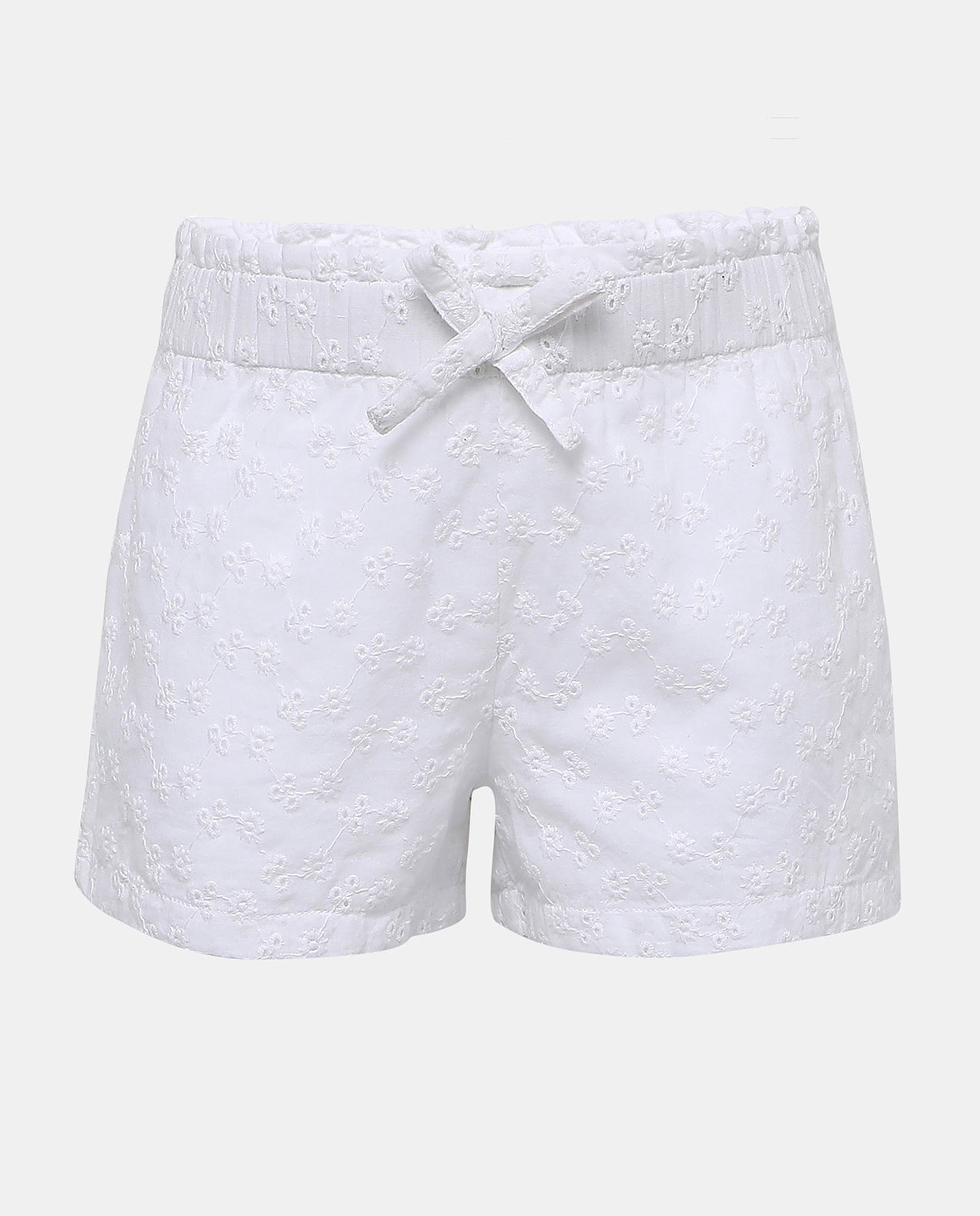Casual Solid Woven Shorts