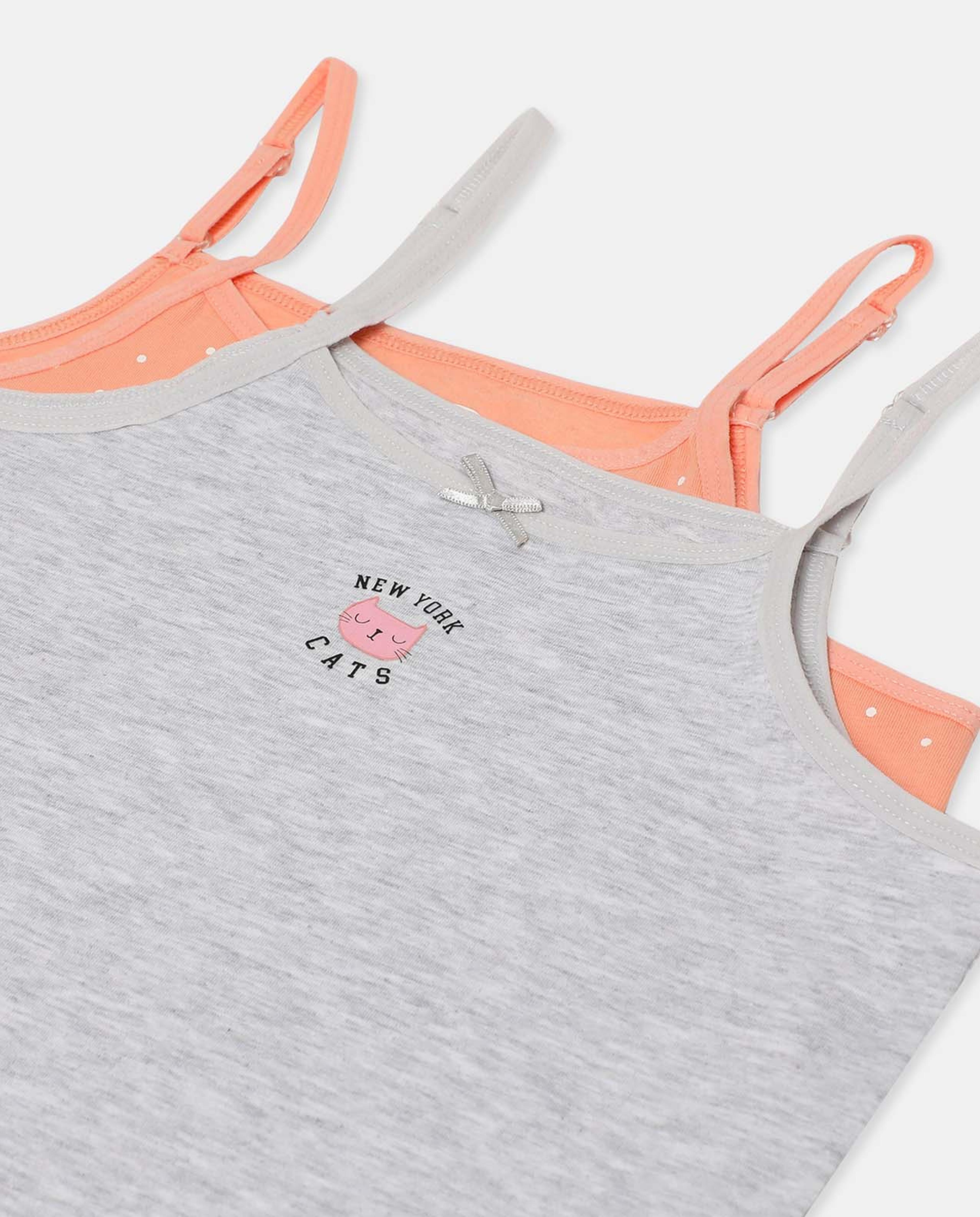 Pack of 2 Printed Camisoles
