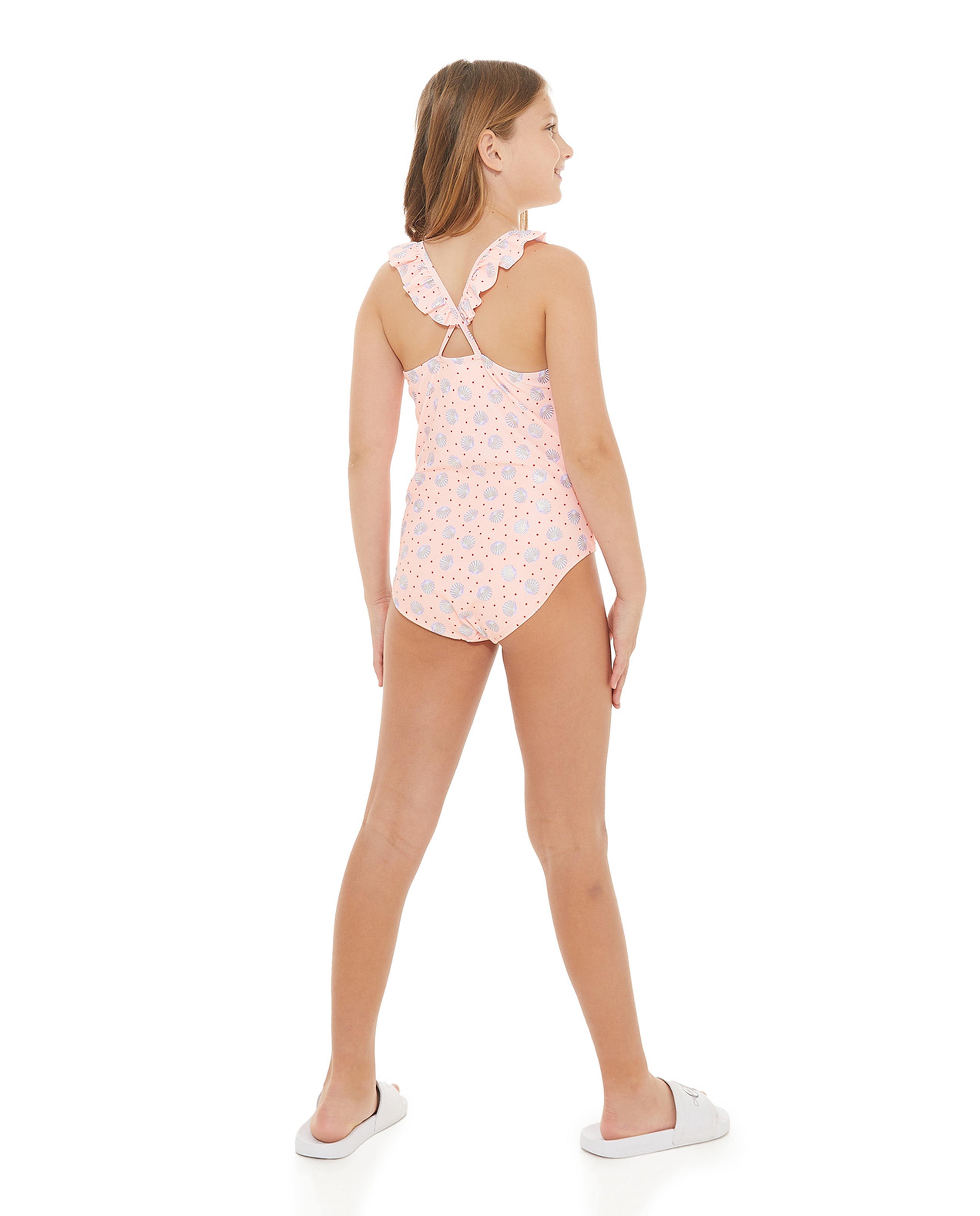 Shell Printed Swimsuit