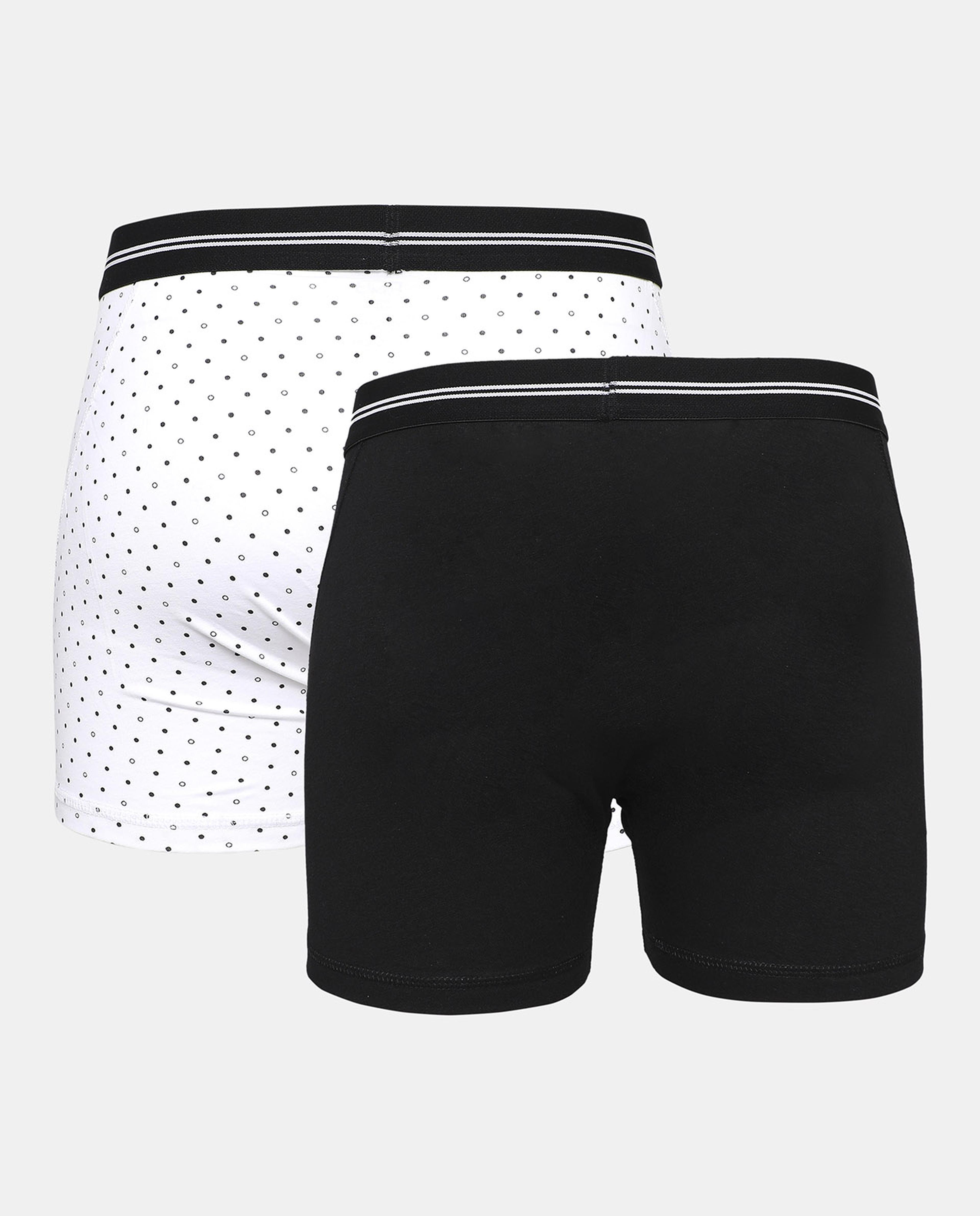 Pack of 2 Basic Briefs with Elastic Waist