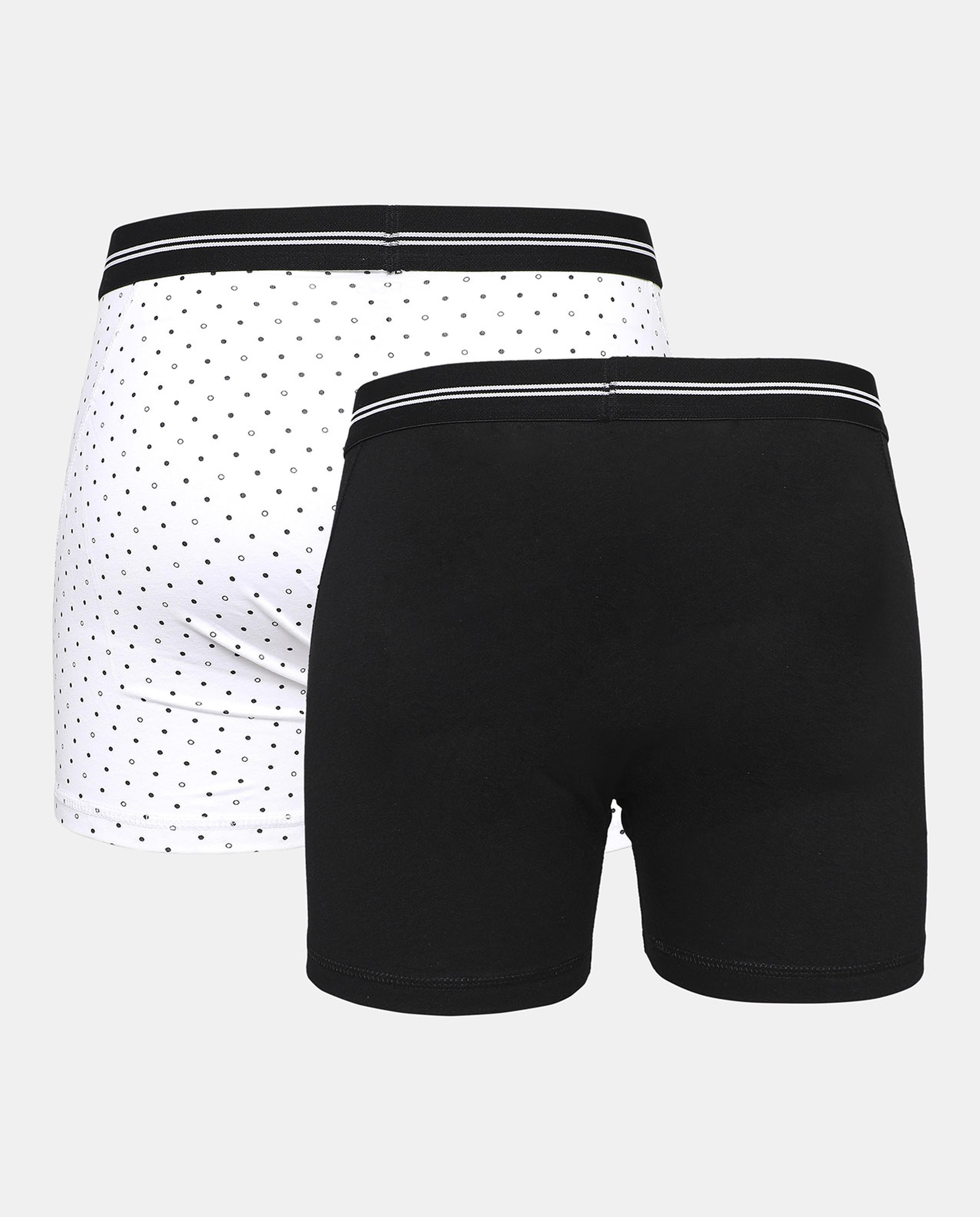 Pack of 2 Basic Briefs with Elastic Waist