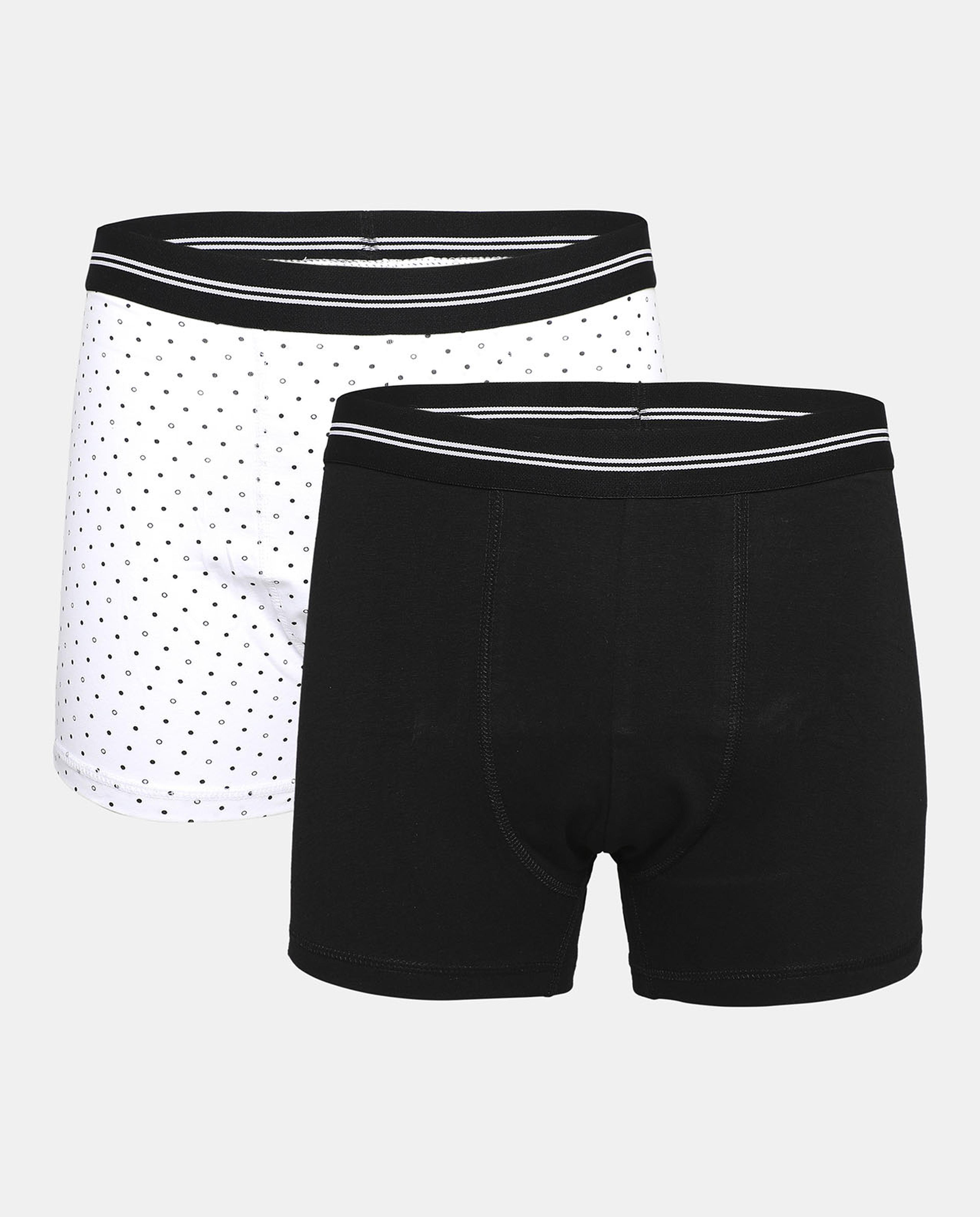 Pack of 2 Basic Briefs with Elastic Waist
