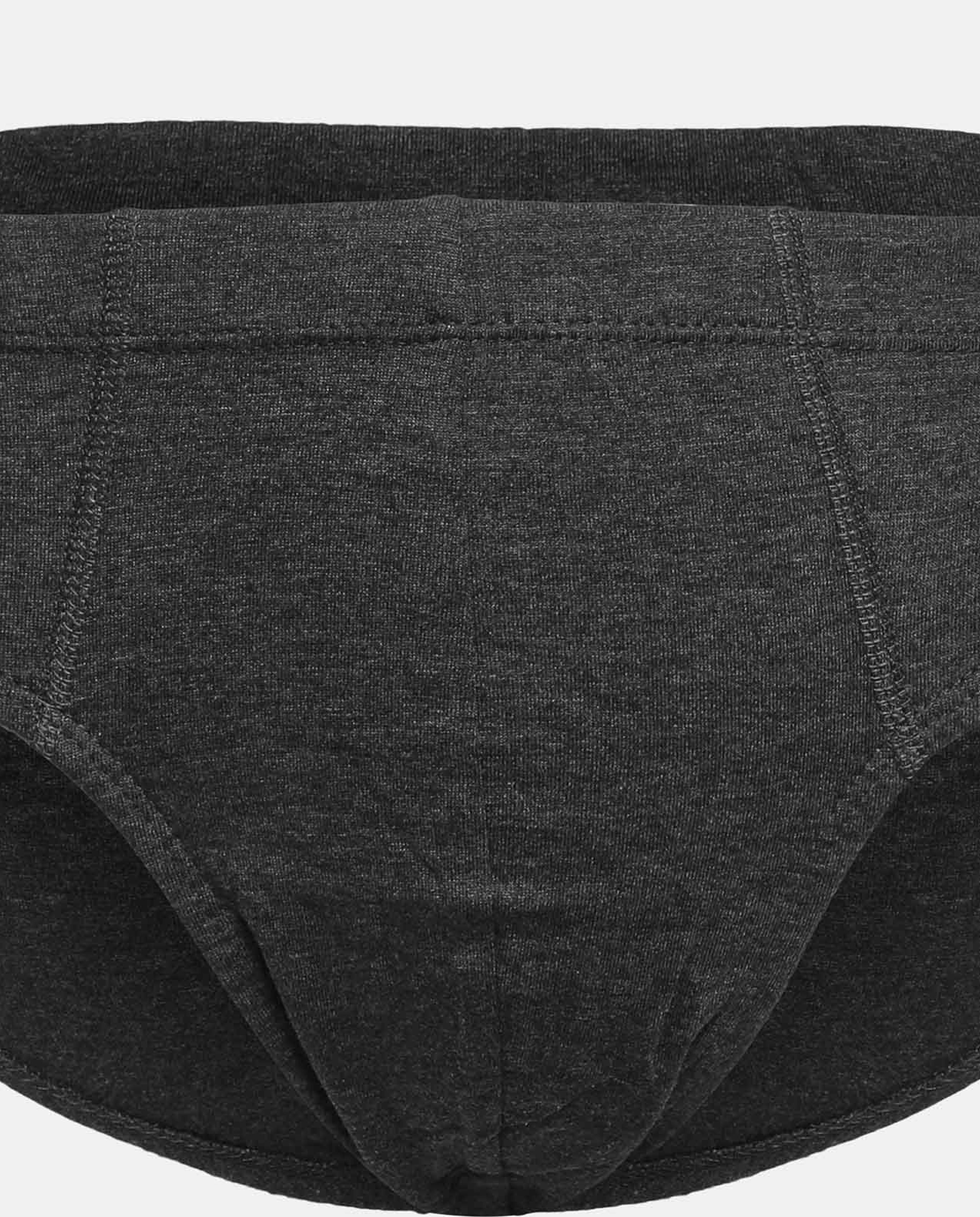 Pack of 5 Basic Briefs with Elastic Waist