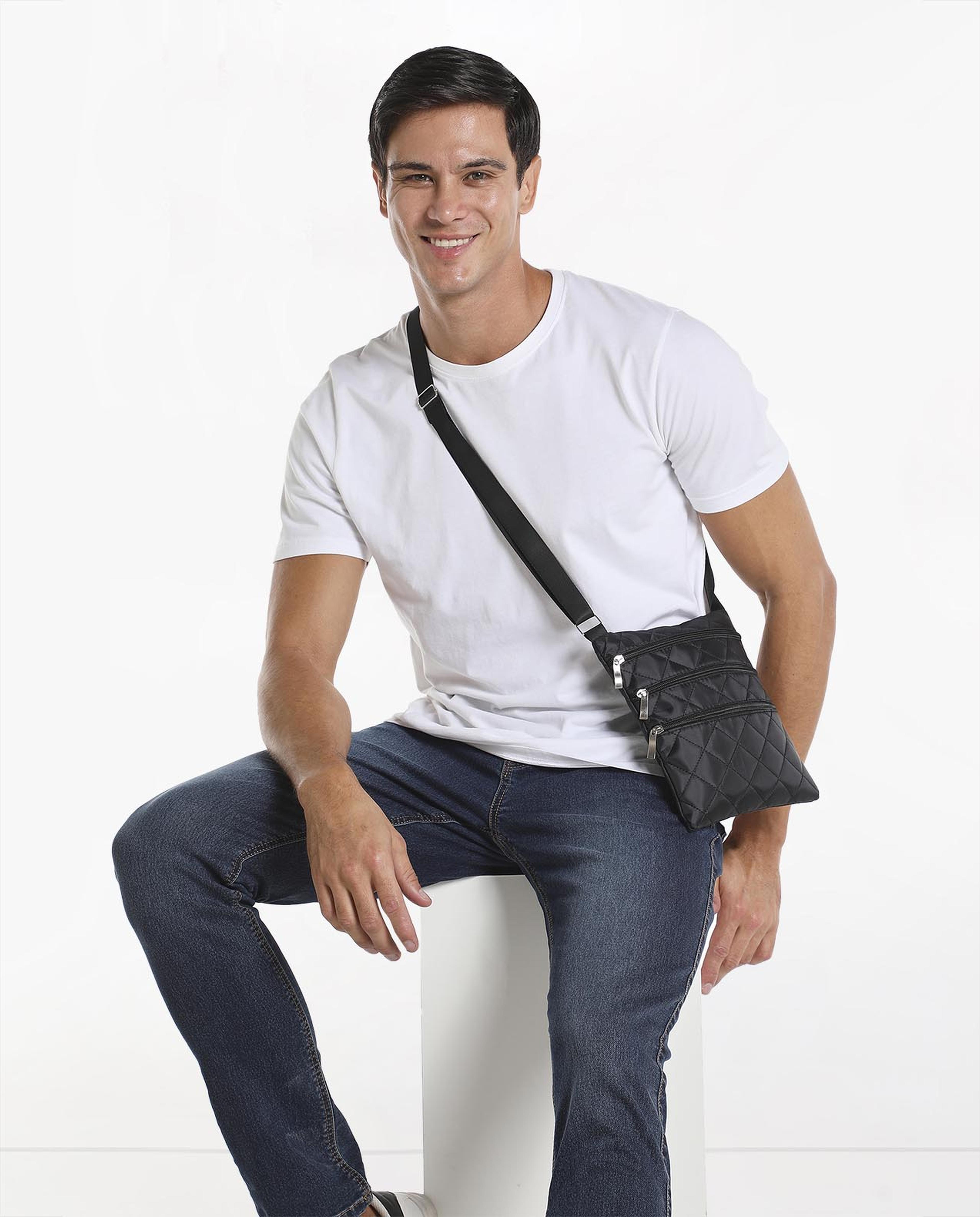 Quilted Scout Crossbody Bag