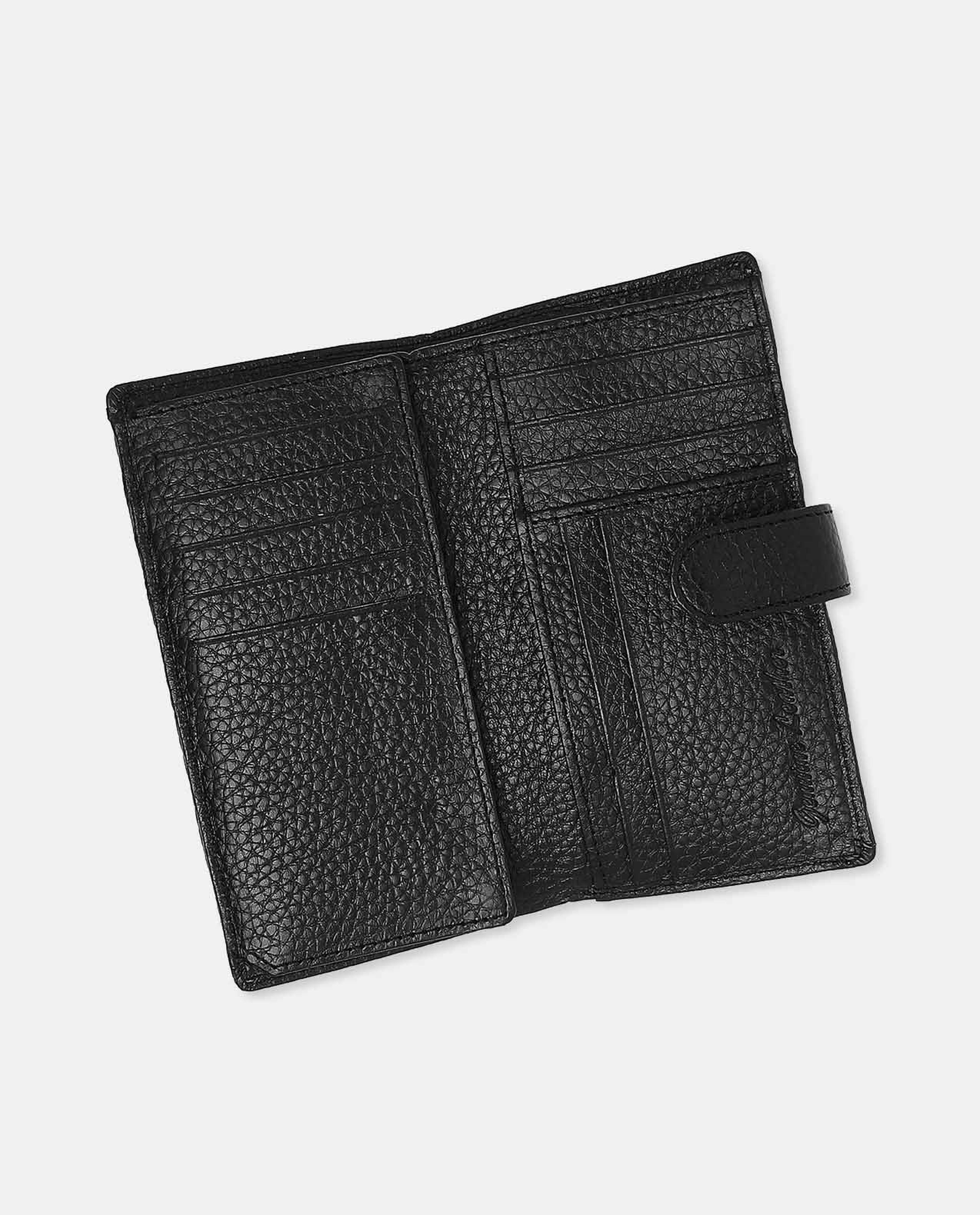 Textured Two Fold Wallet