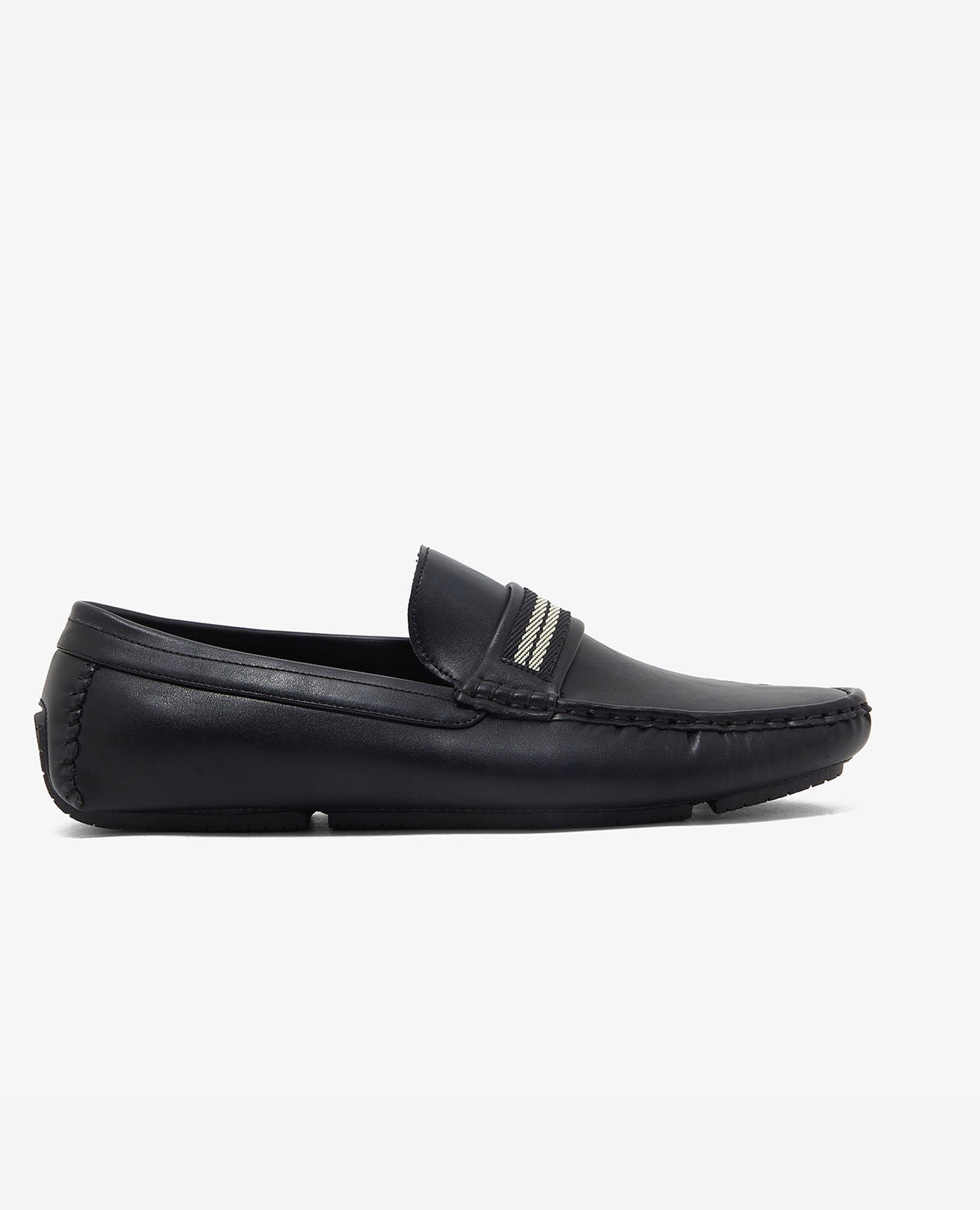 Solid Slip On Loafers