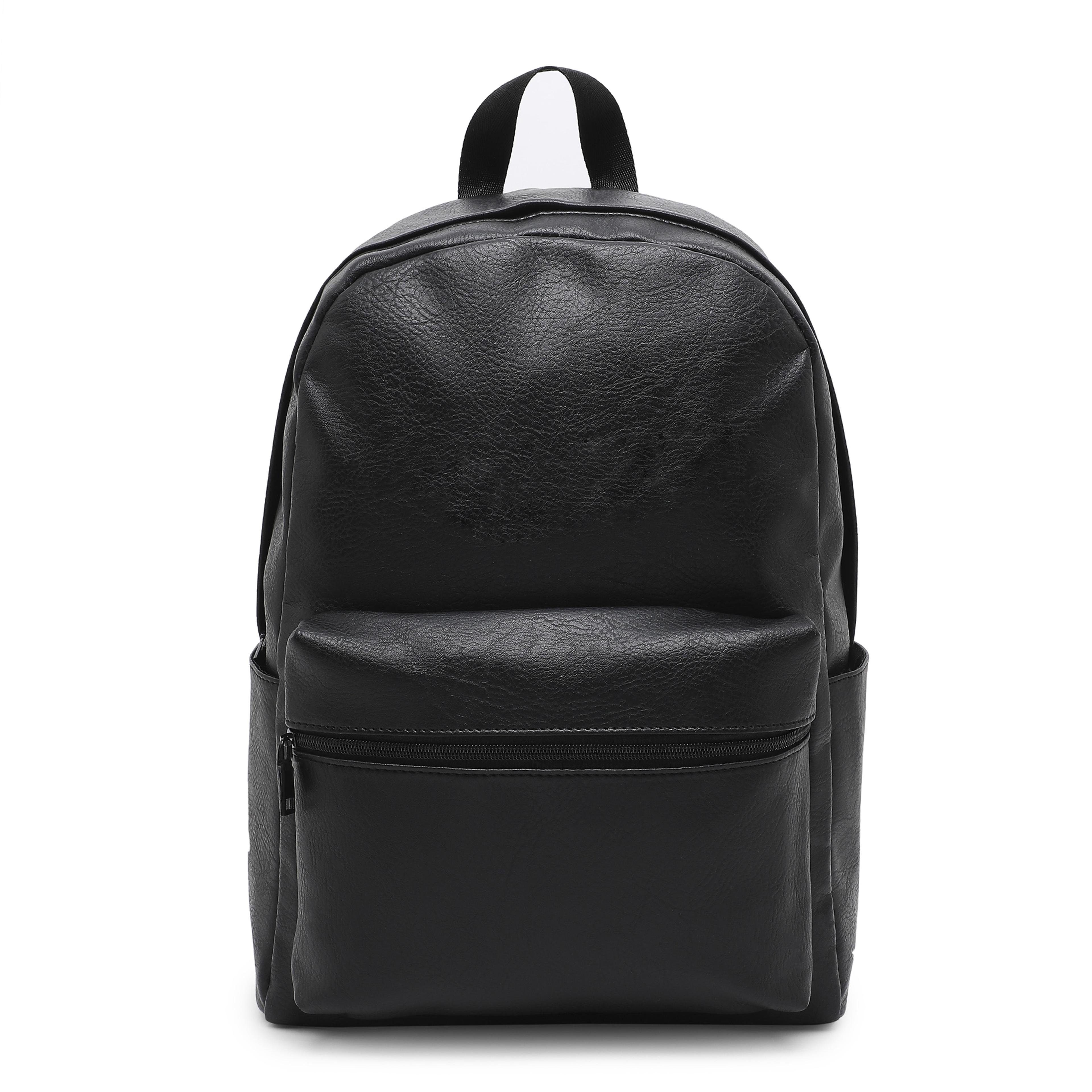 Solid Leather Backpack