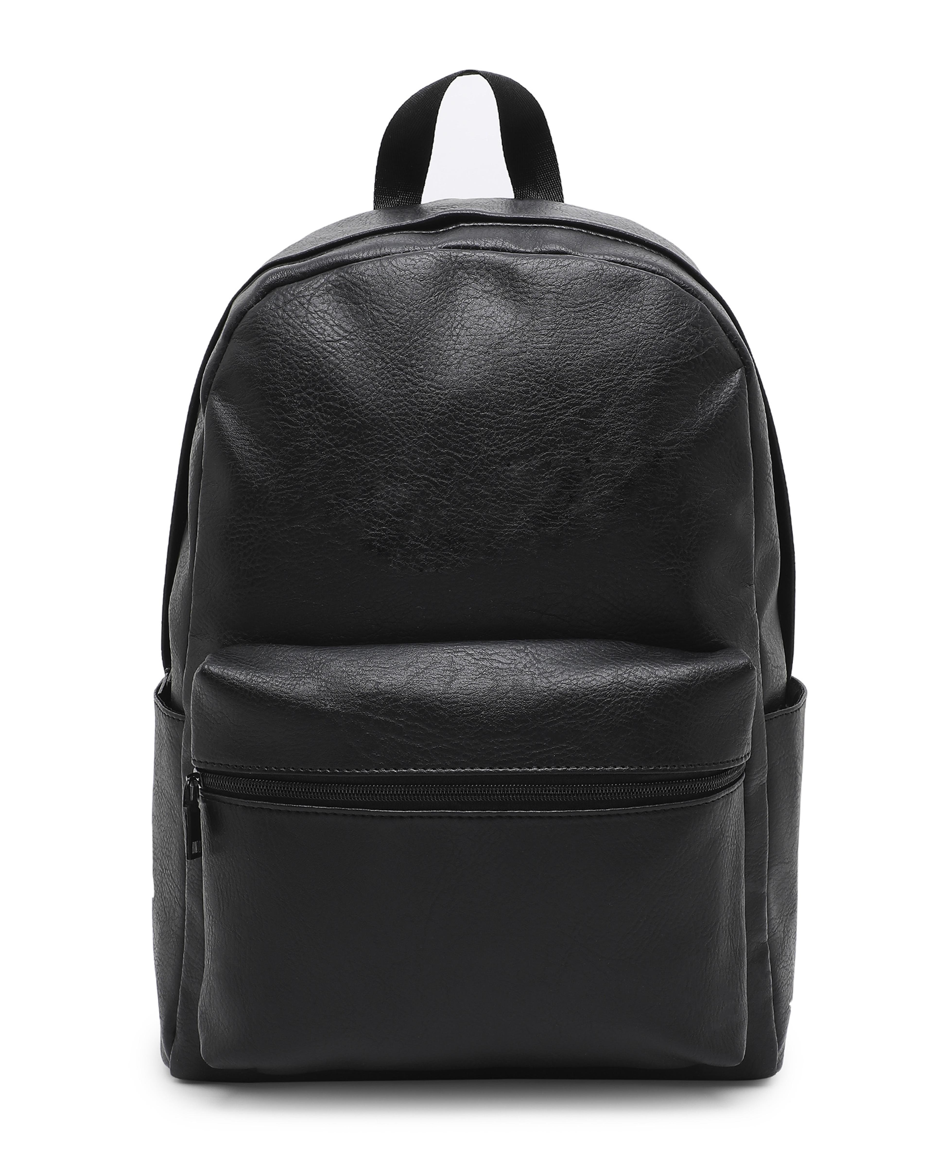 Solid Leather Backpack