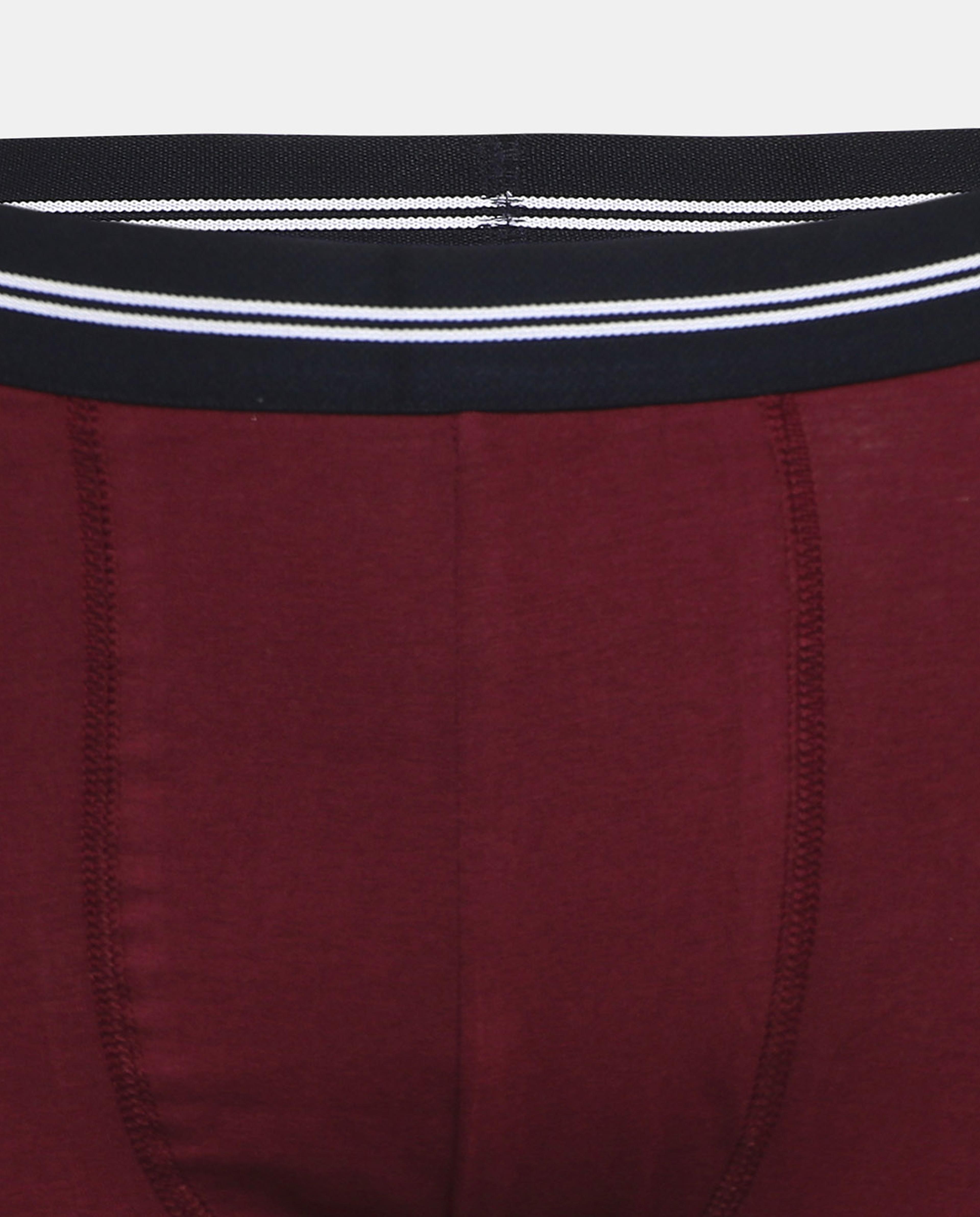 Pack of 2 Basic Briefs with Elastic Waist