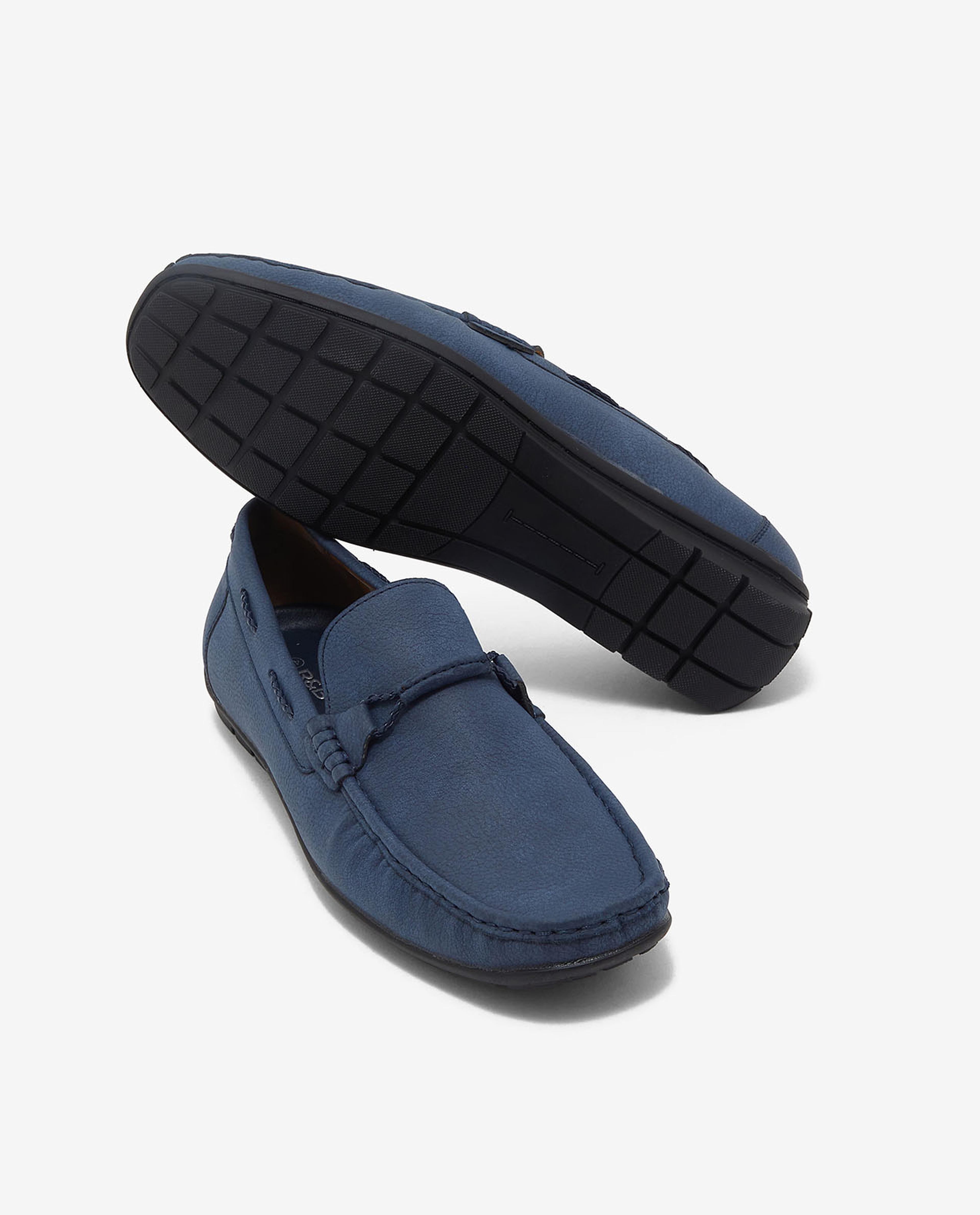 Solid Slip On Loafers