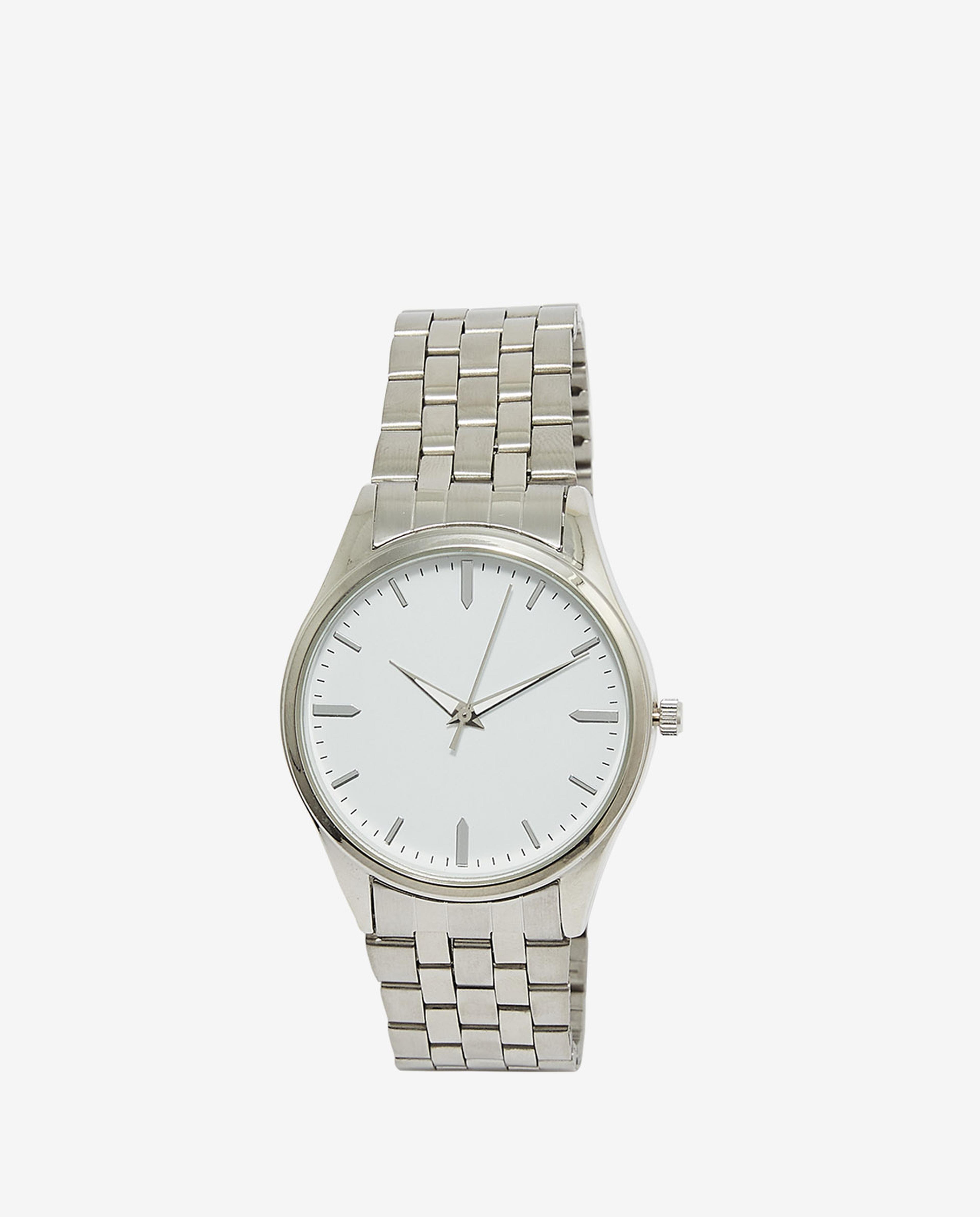 Silver Enticer Analog Dial Watch