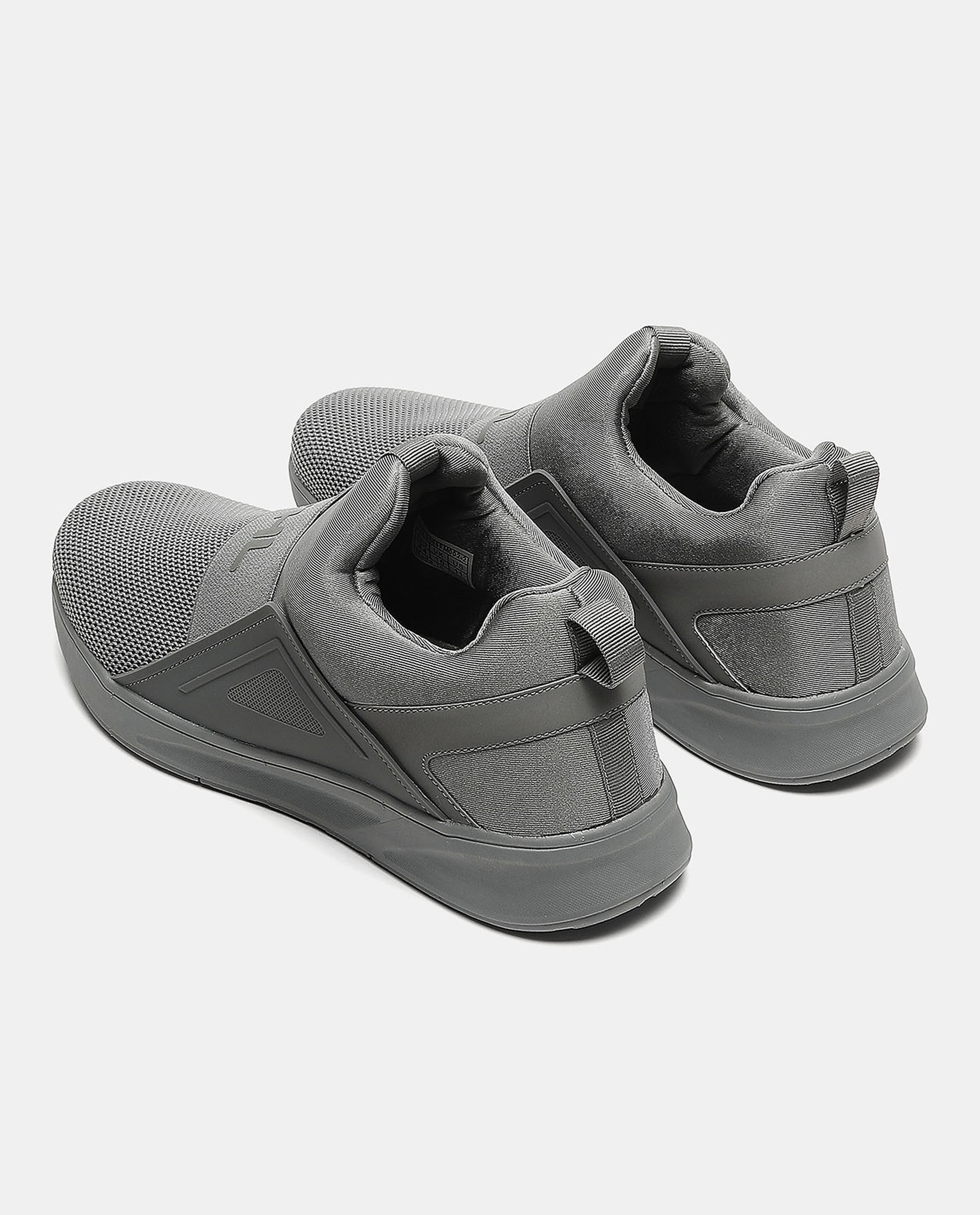 Plain Toe Slip On Sports Shoes