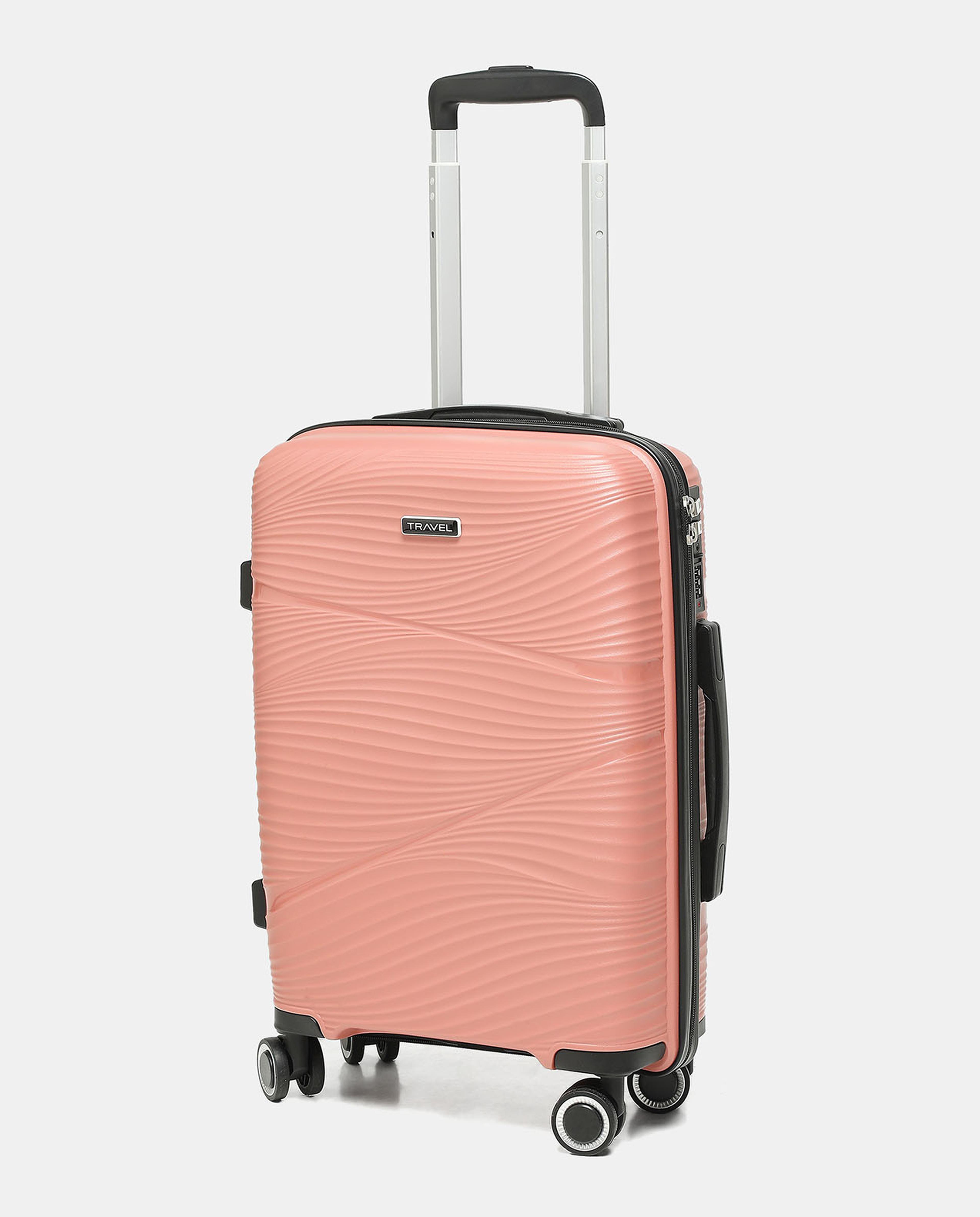 Textured Travel Luggage Bag