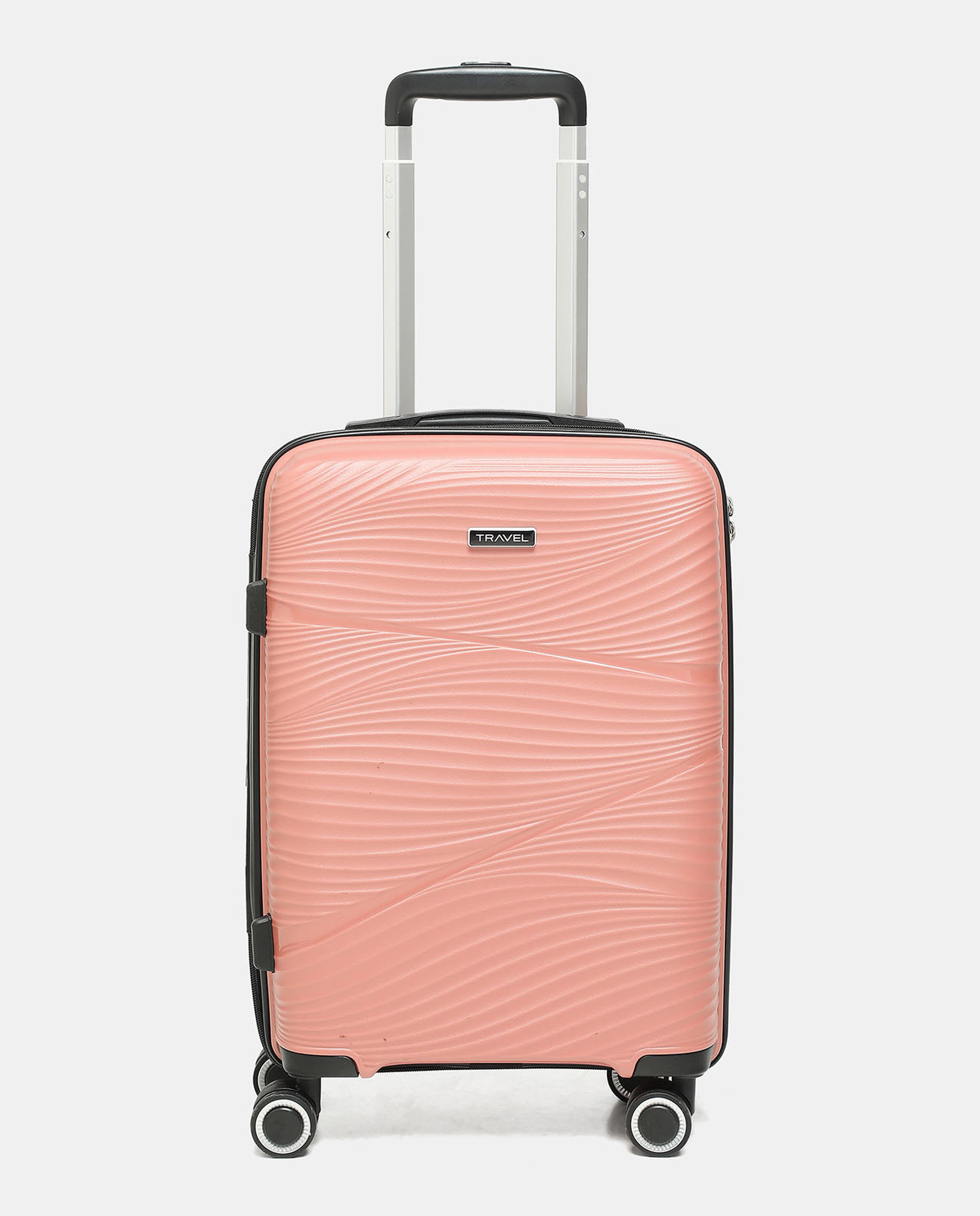 Textured Travel Luggage Bag
