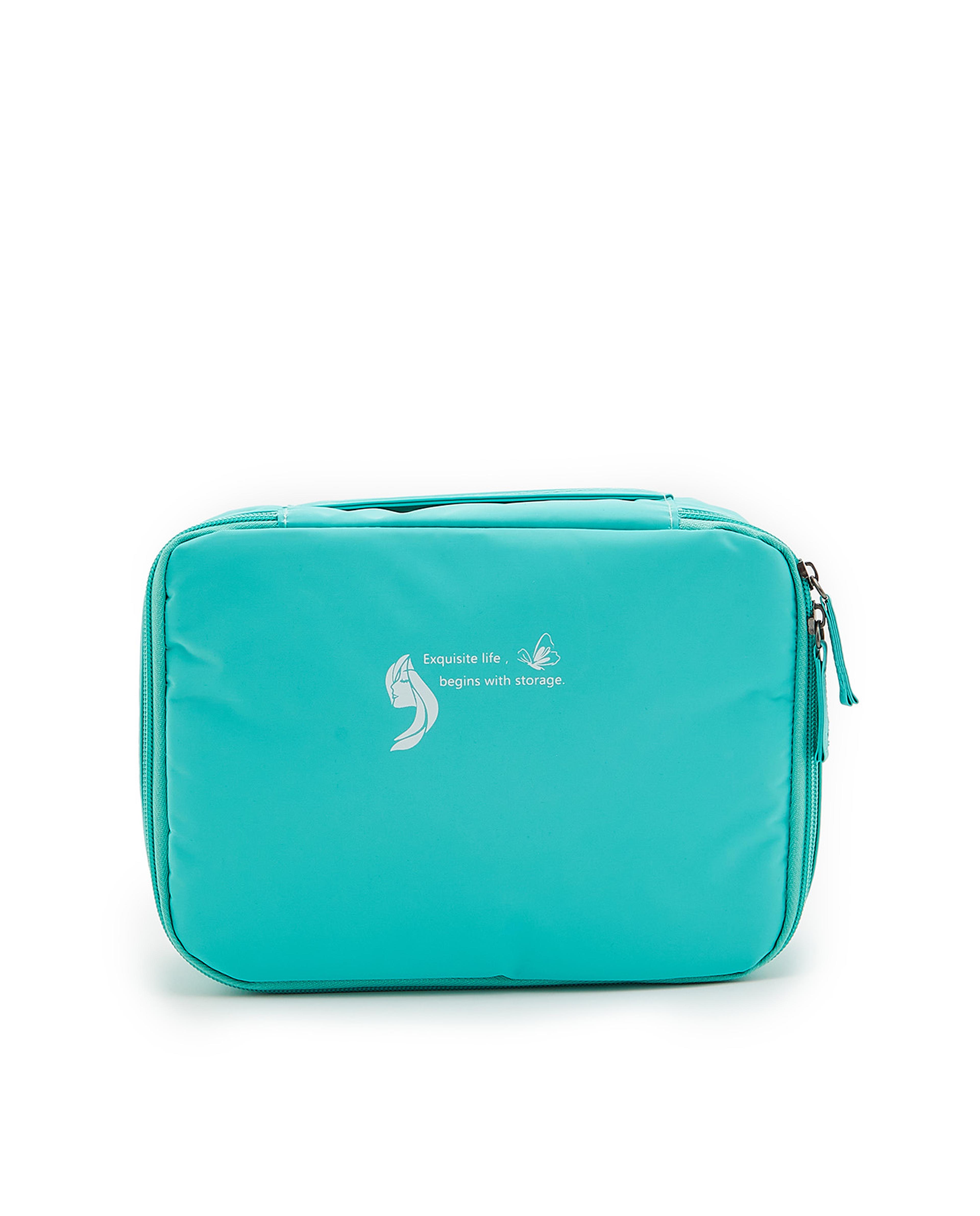 Print Detail Toiletry Bag