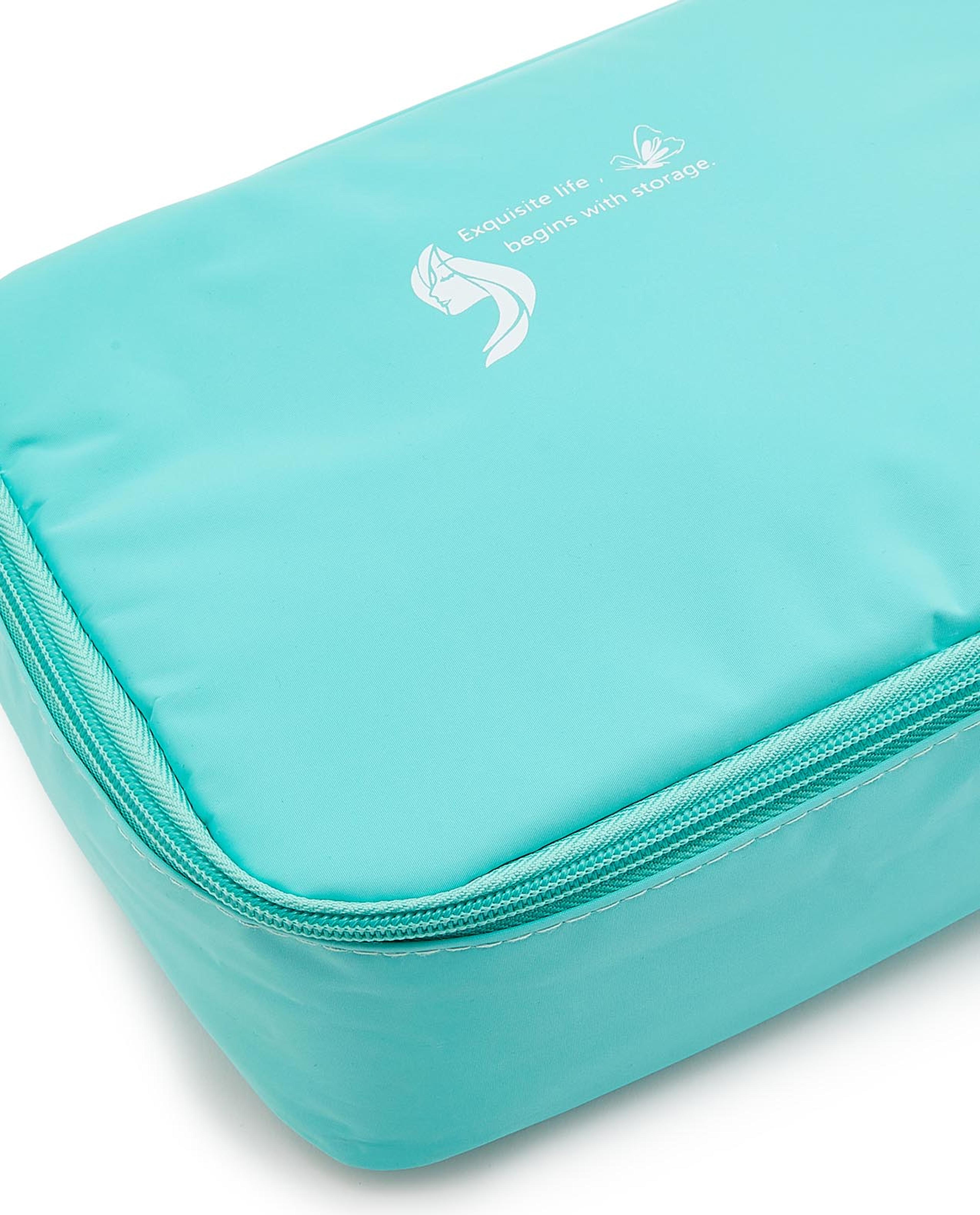 Print Detail Toiletry Bag