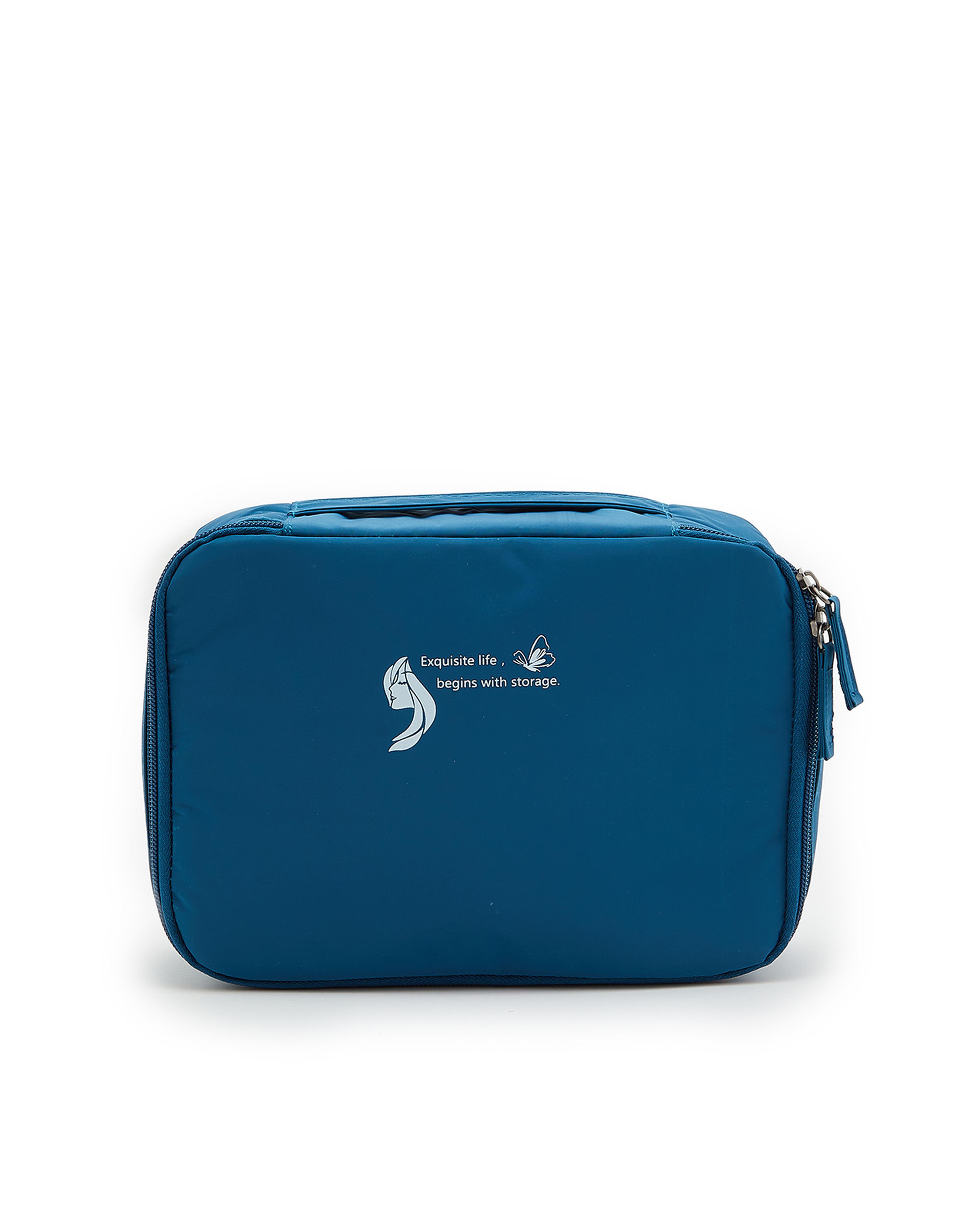 Print Detail Toiletry Bag