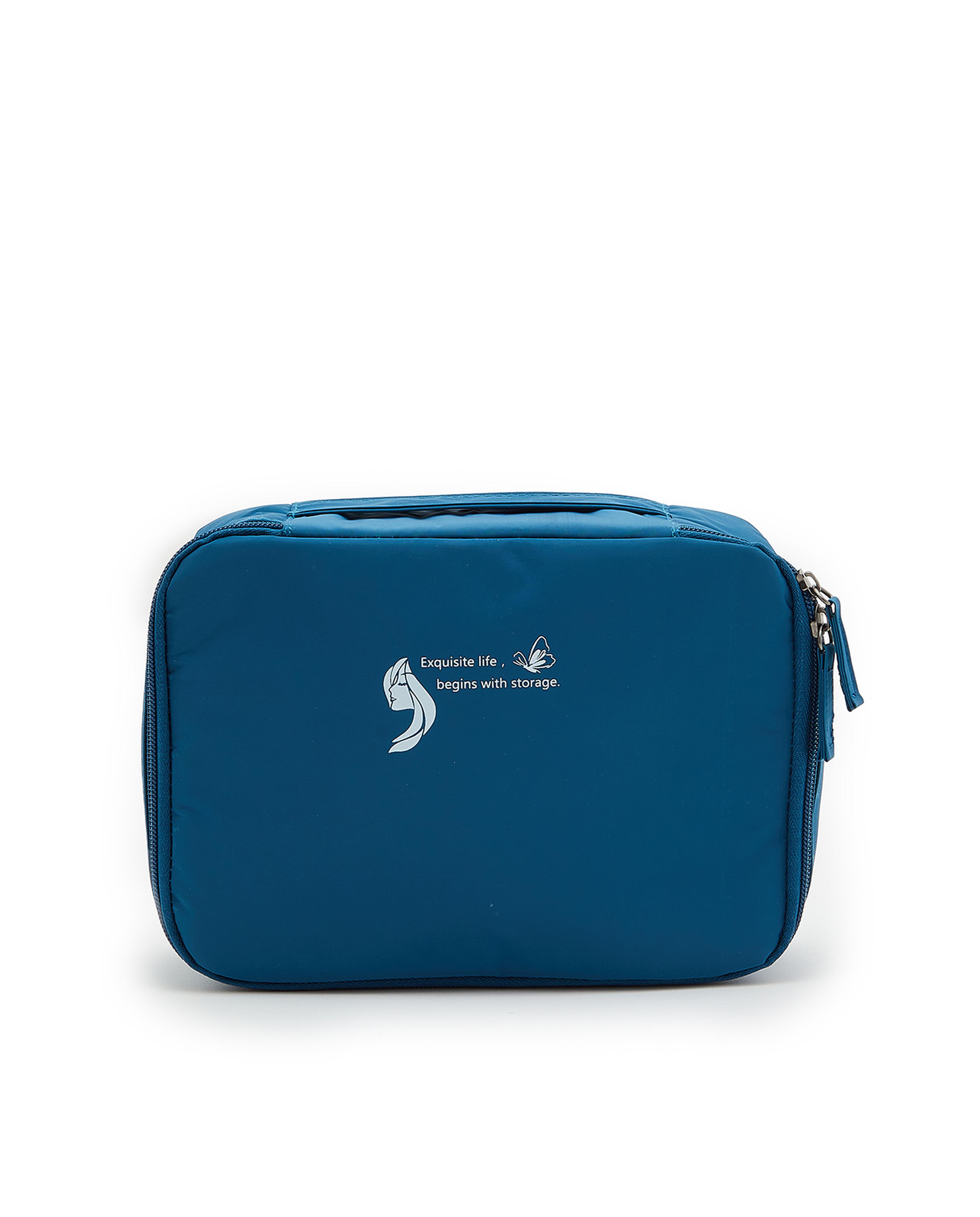 Print Detail Toiletry Bag