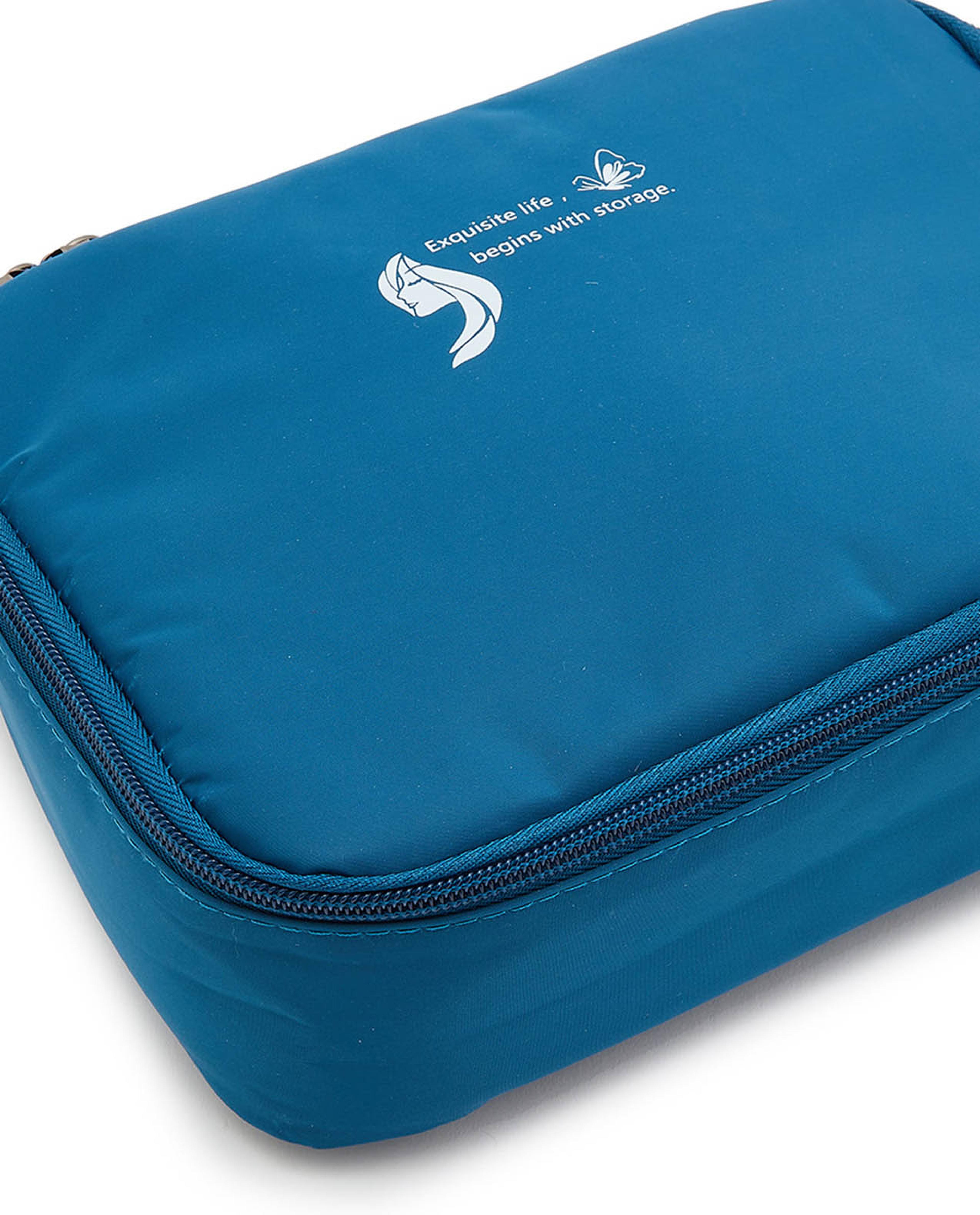 Print Detail Toiletry Bag