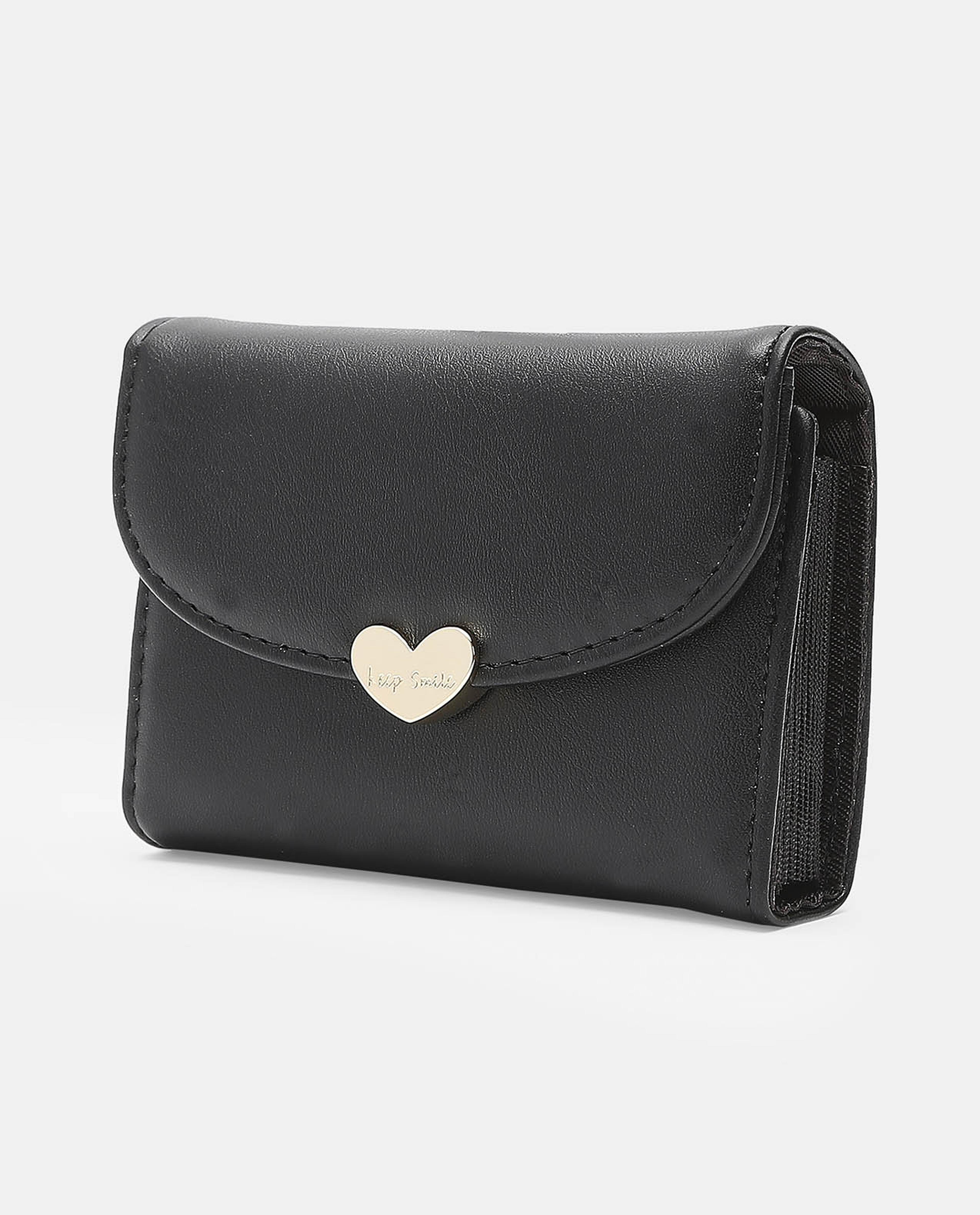 Solid Snap Closure Card Holder