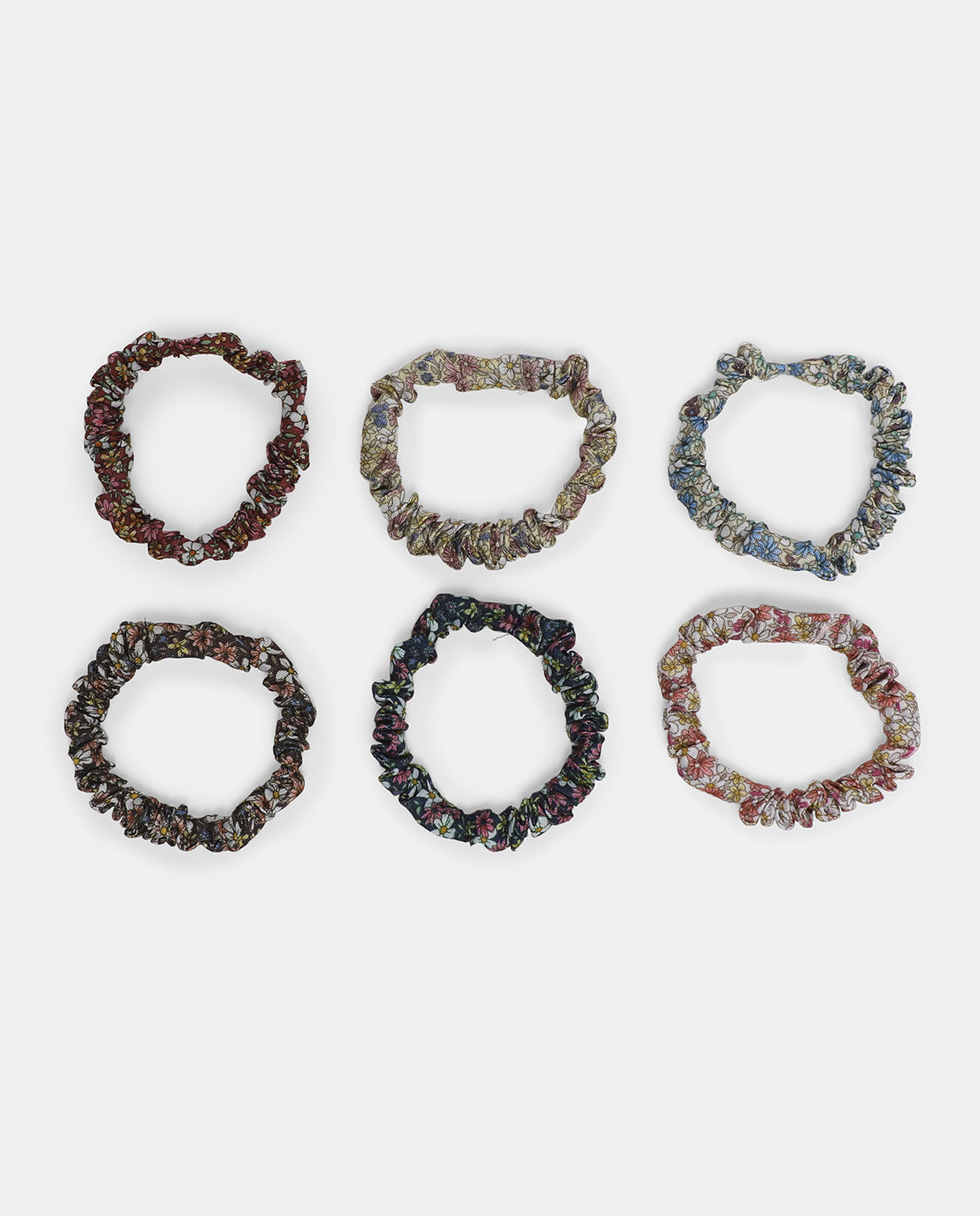 Pack of 6 - Thin Scrunchy