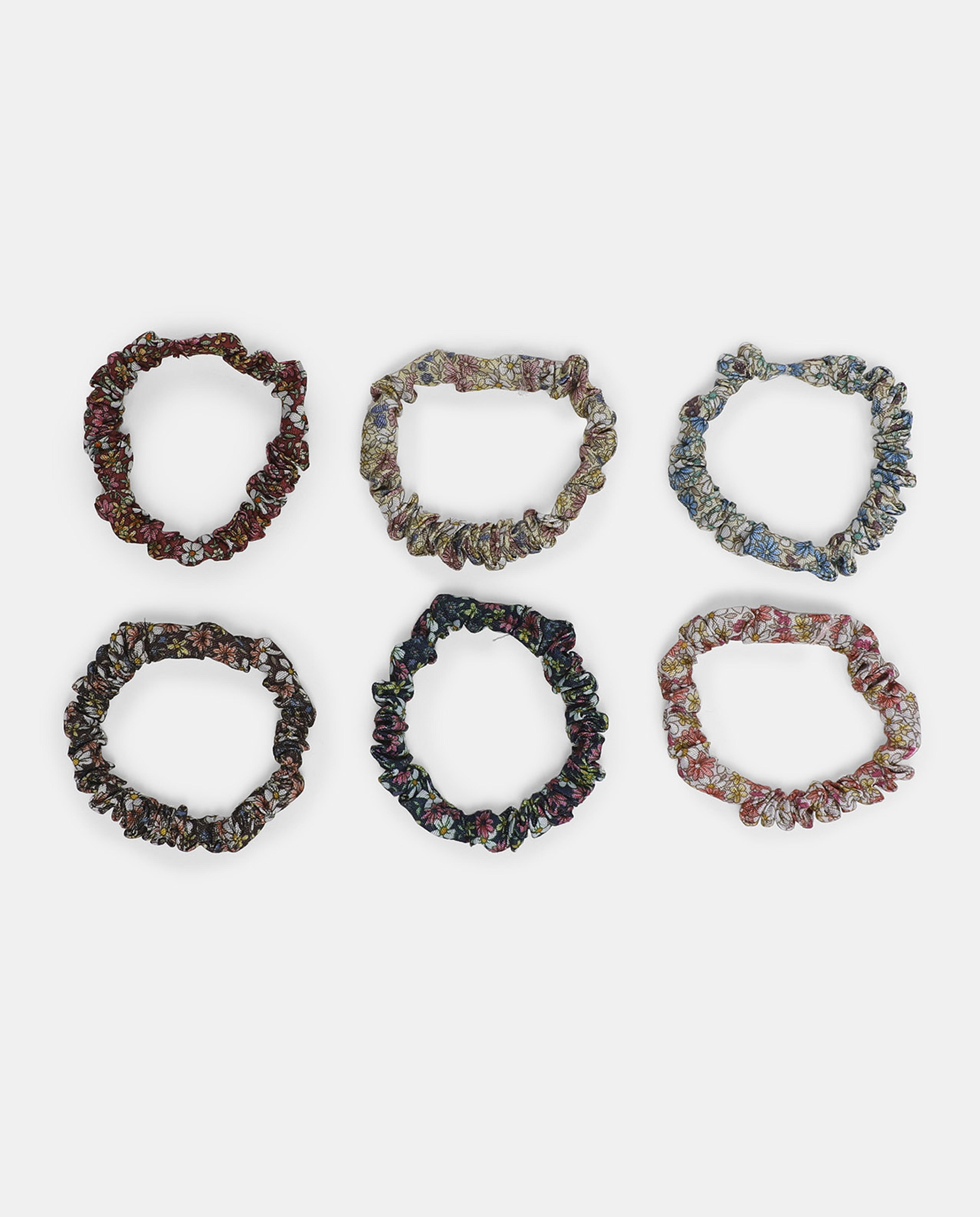 Pack of 6 - Thin Scrunchy