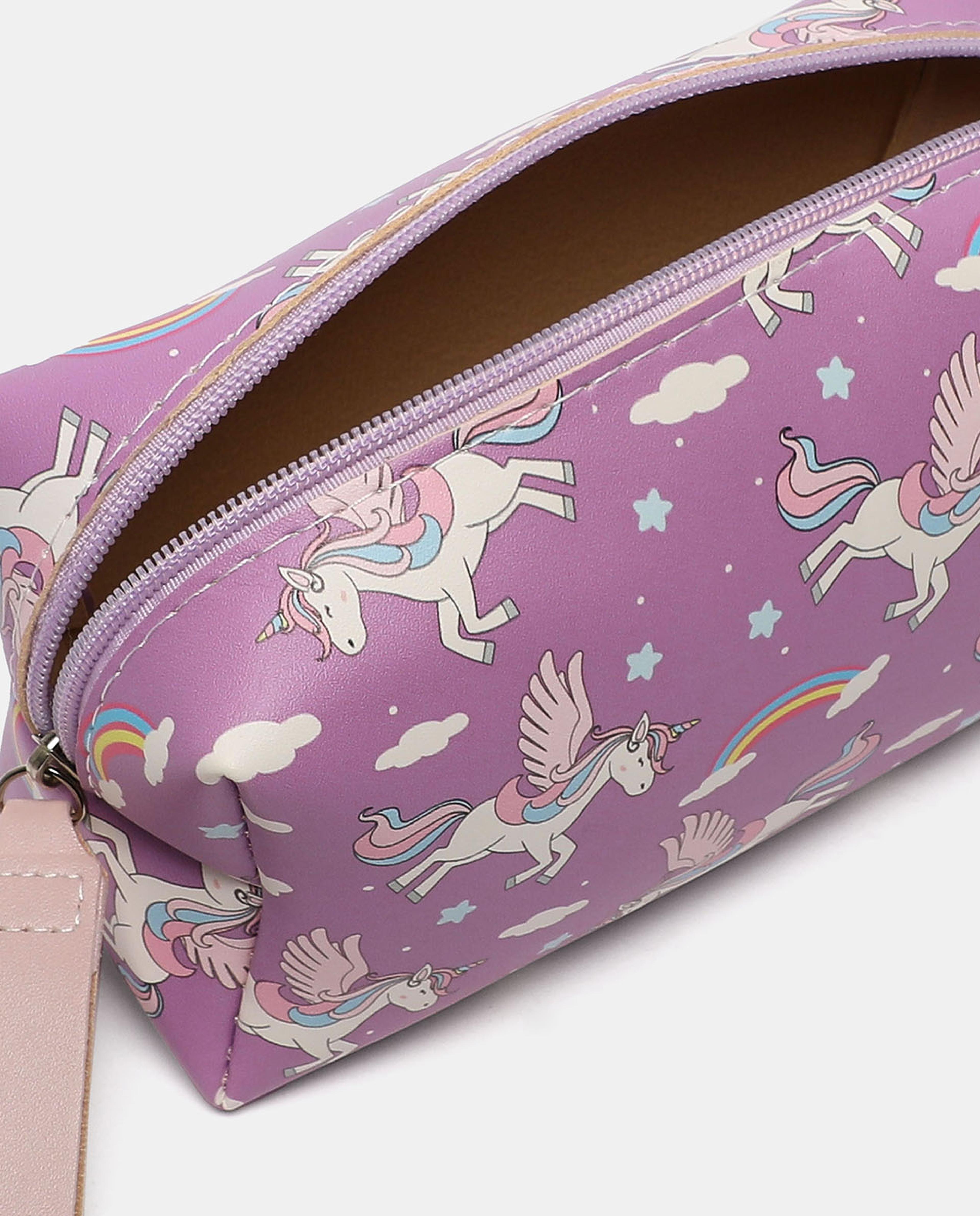 Printed Round Pouch