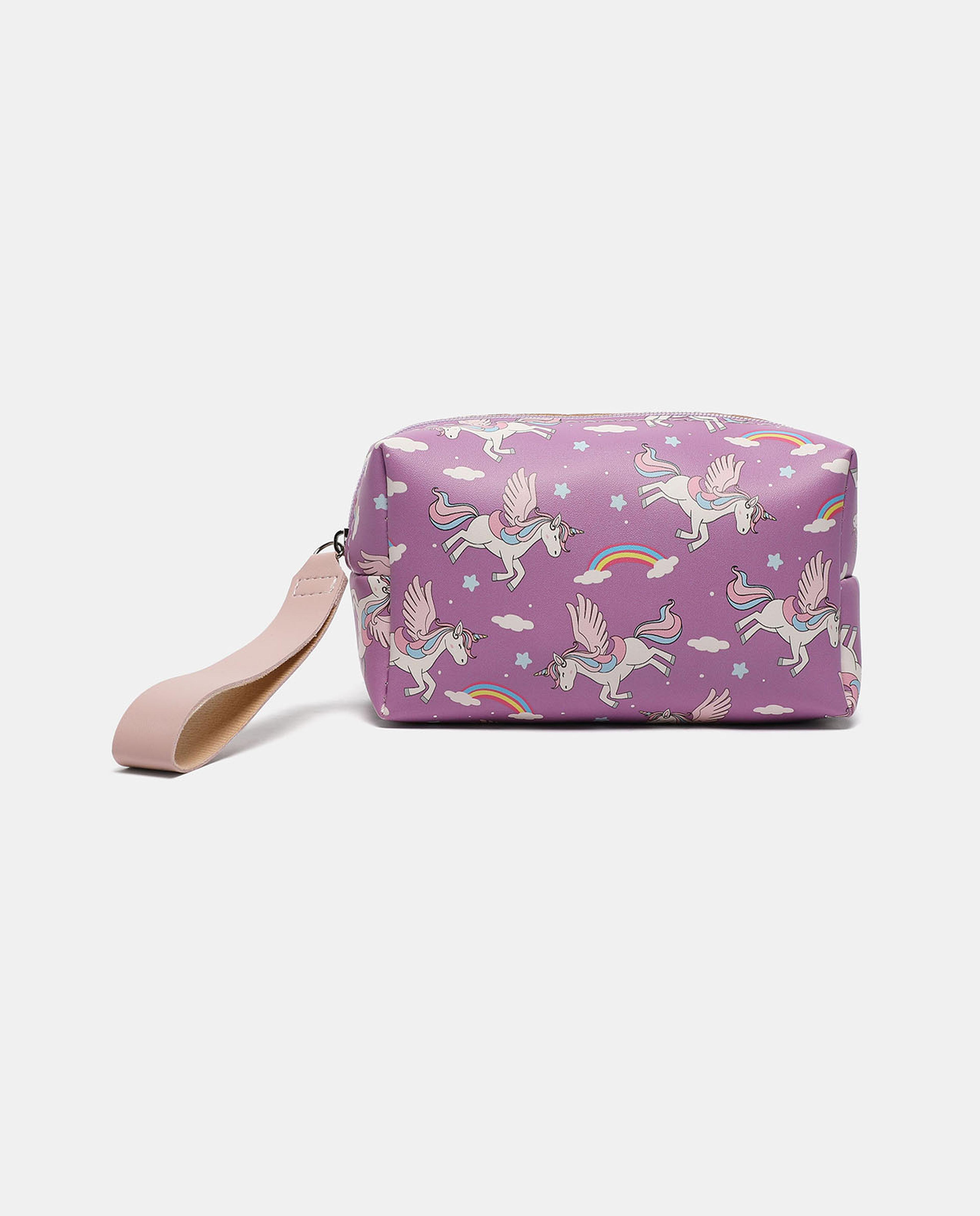 Printed Round Pouch