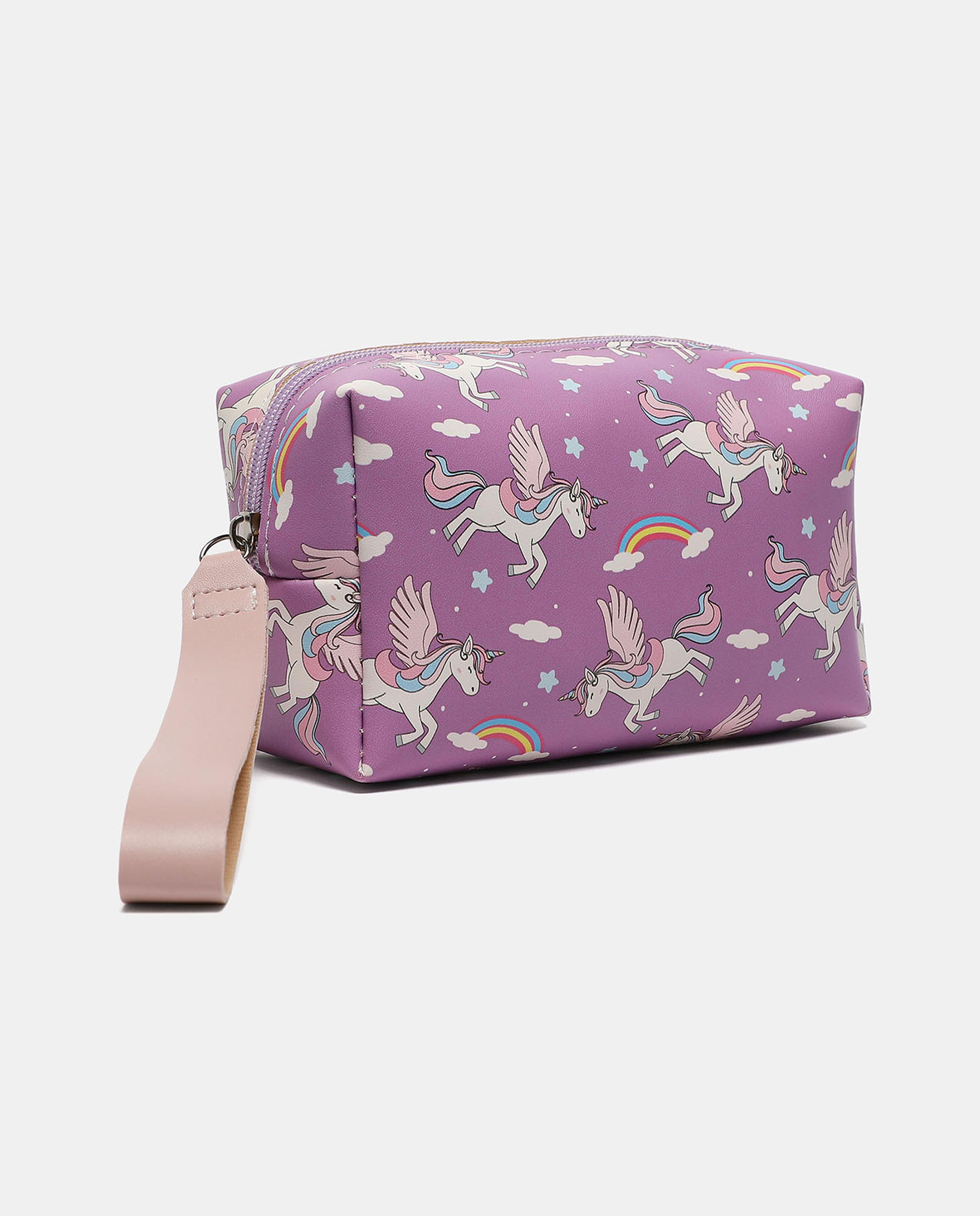 Printed Round Pouch