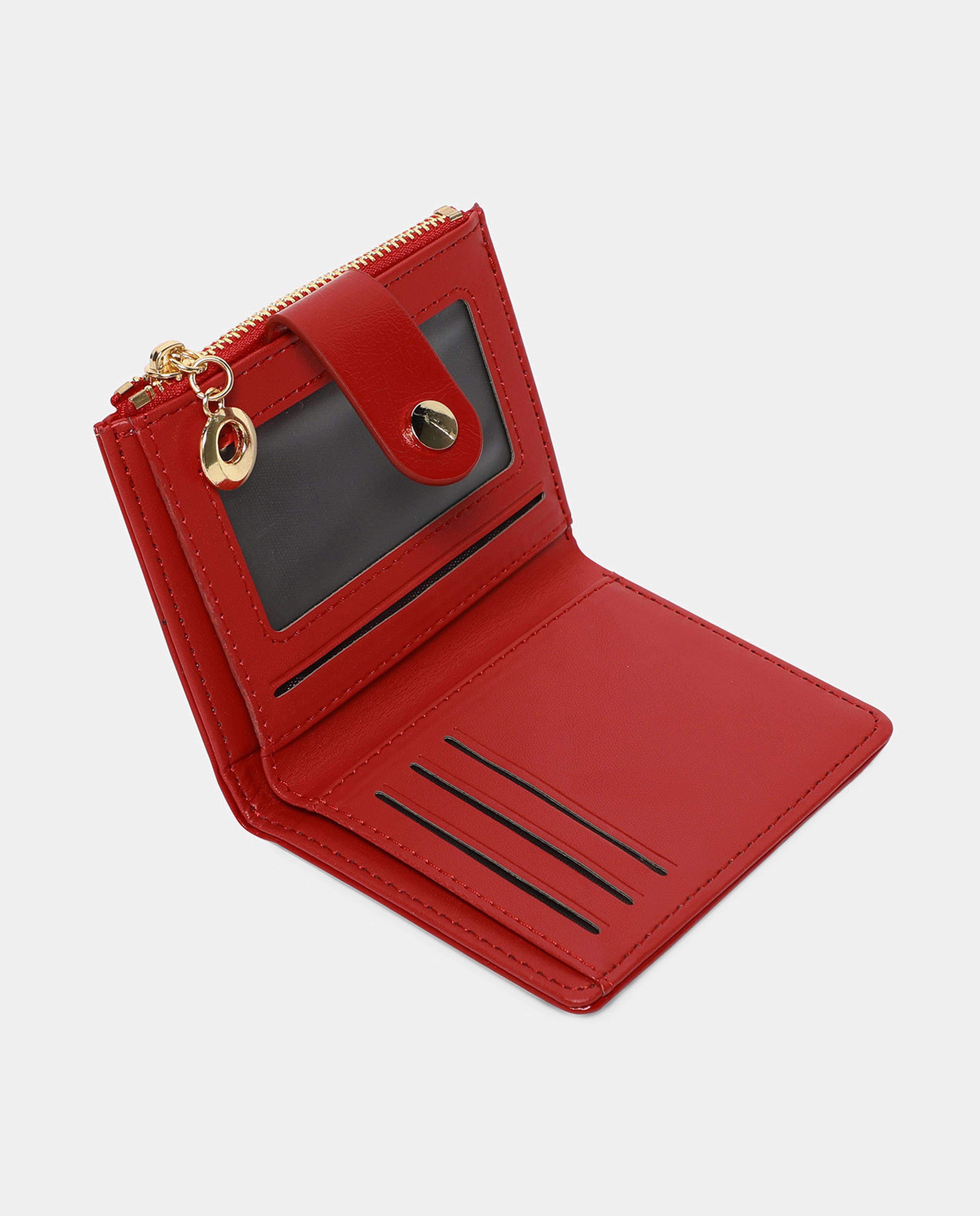 Solid Expandable Card Holder Wallet