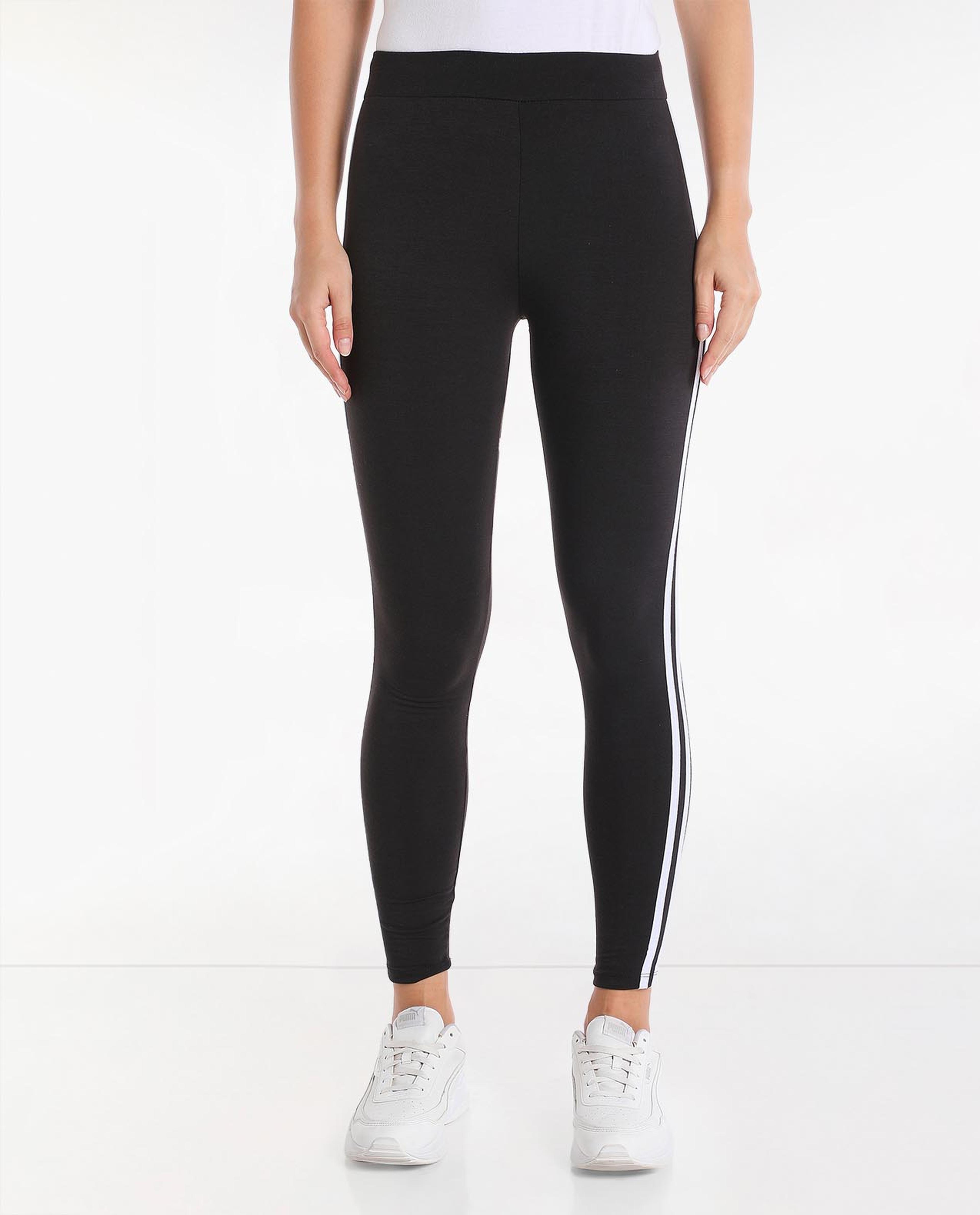 Sideline Stripe Leggings with Elasticated Waist