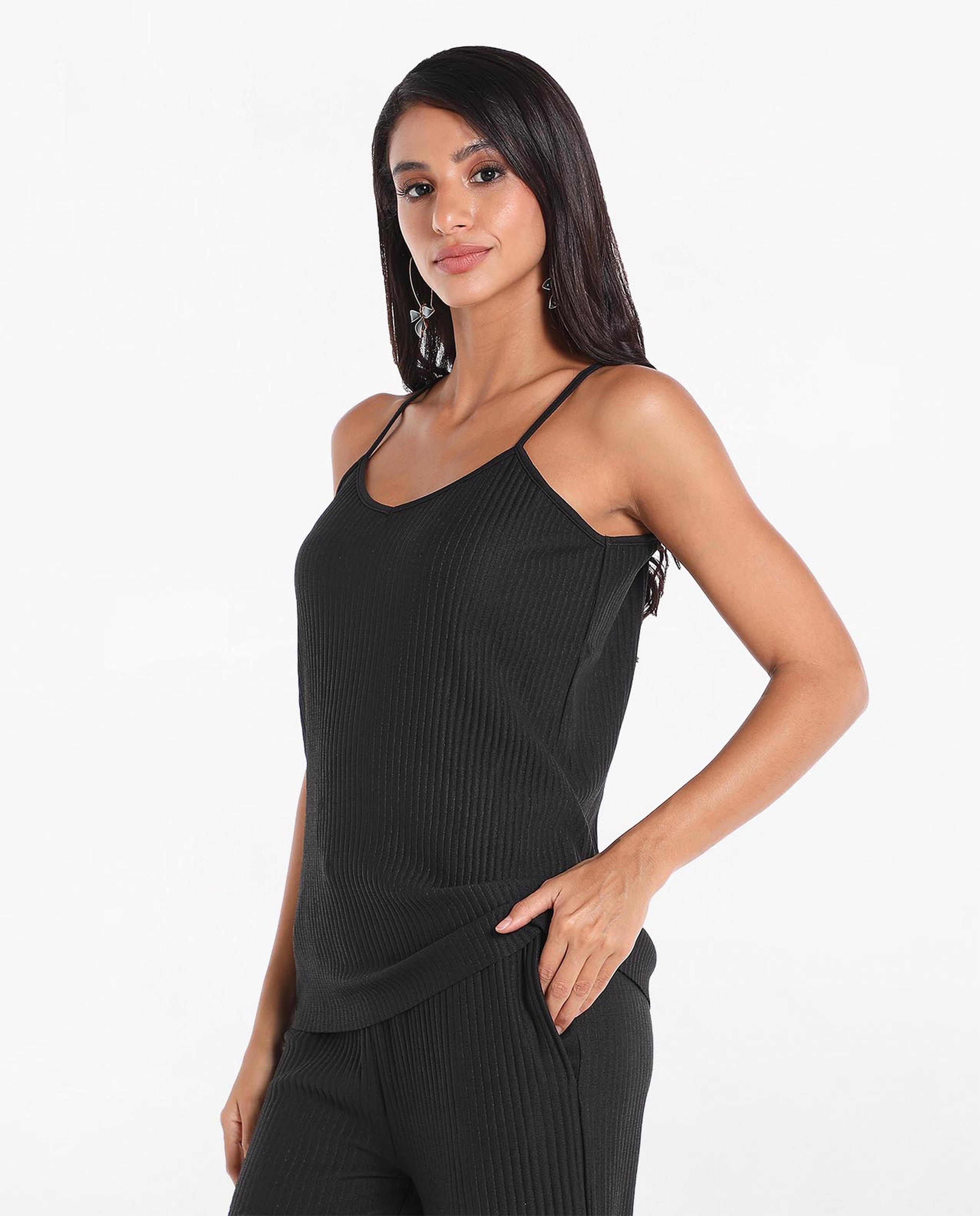 Solid Top with Shoulder Straps