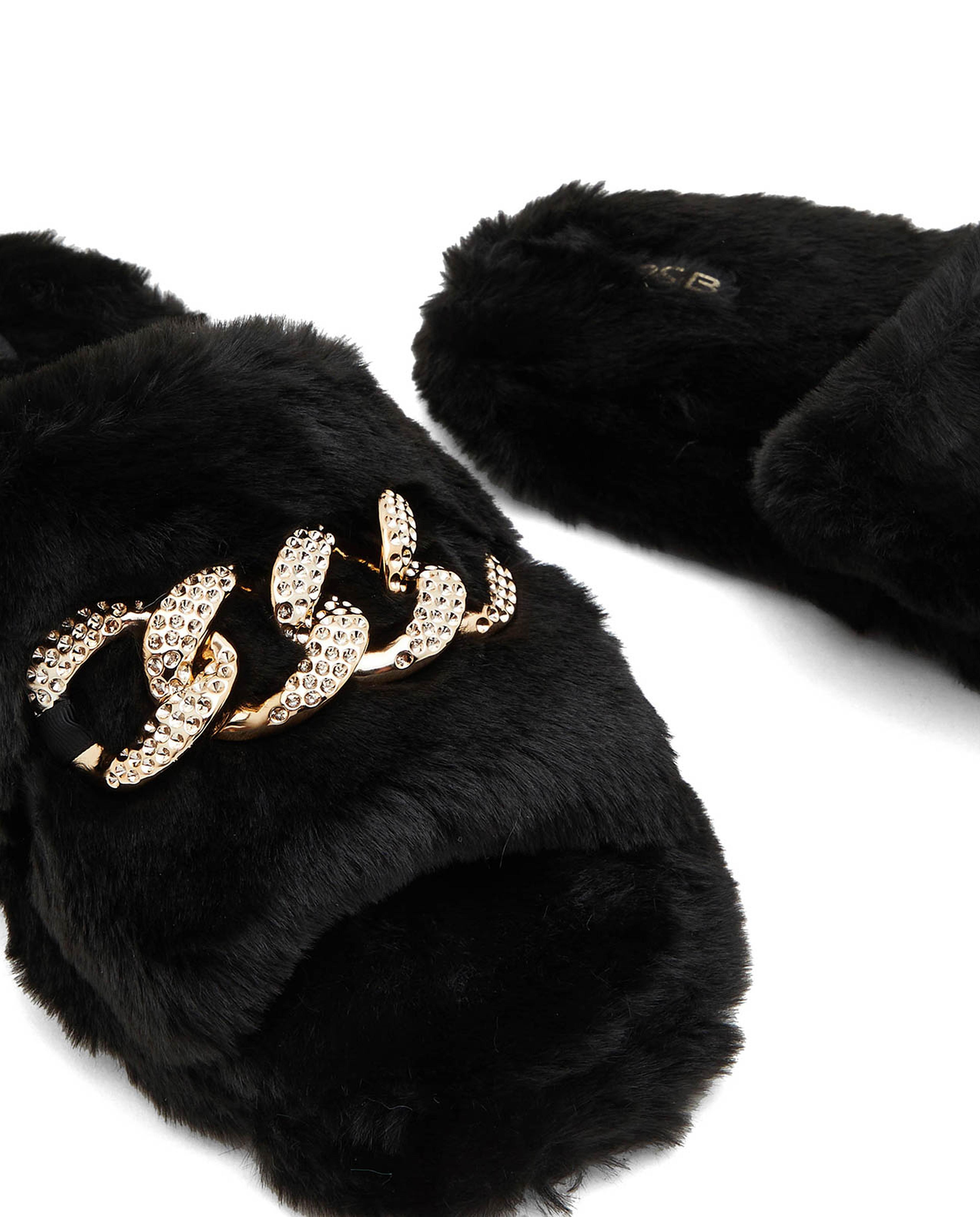 Link-Chain Furry Bedroom Slippers