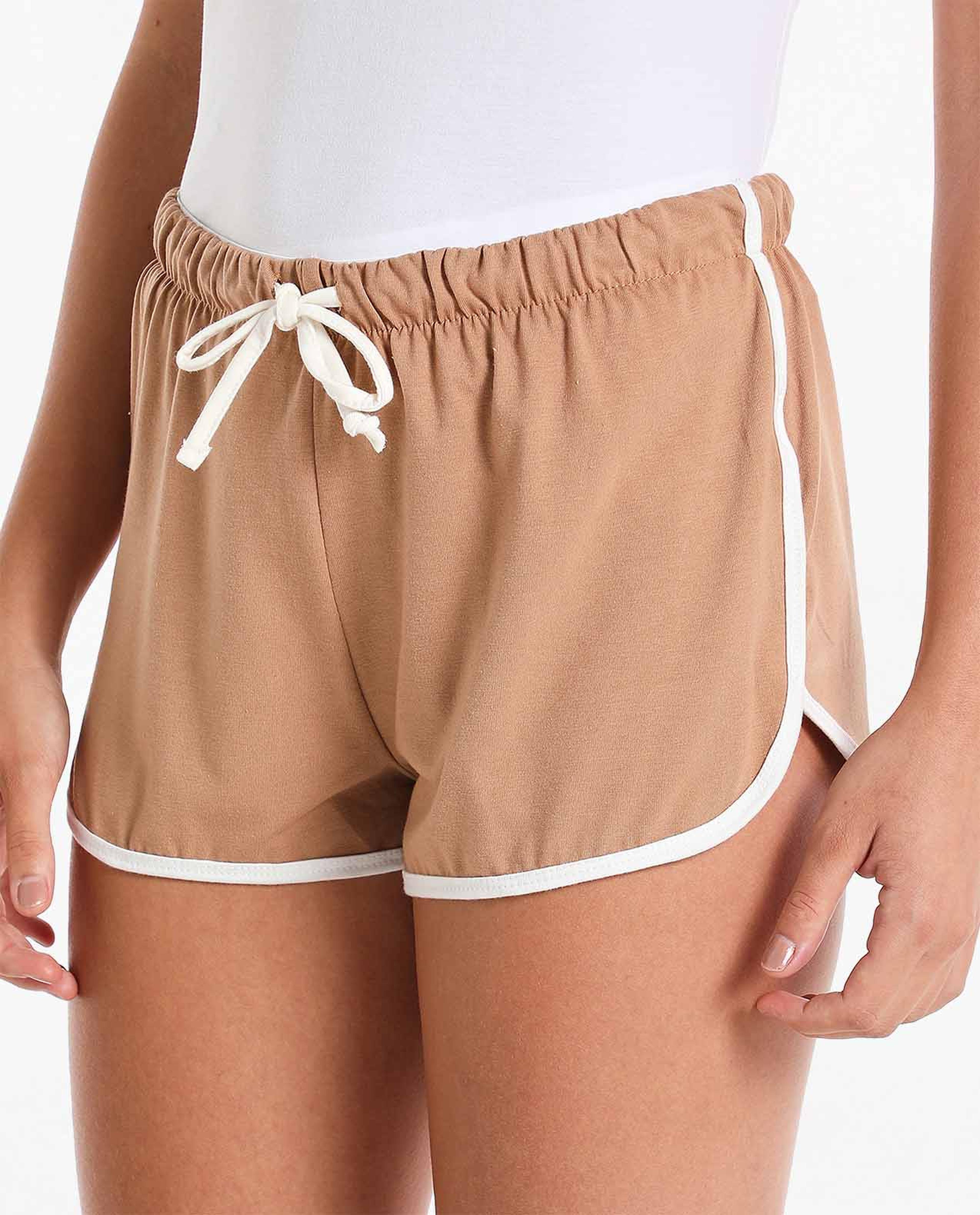 Solid Sports Shorts