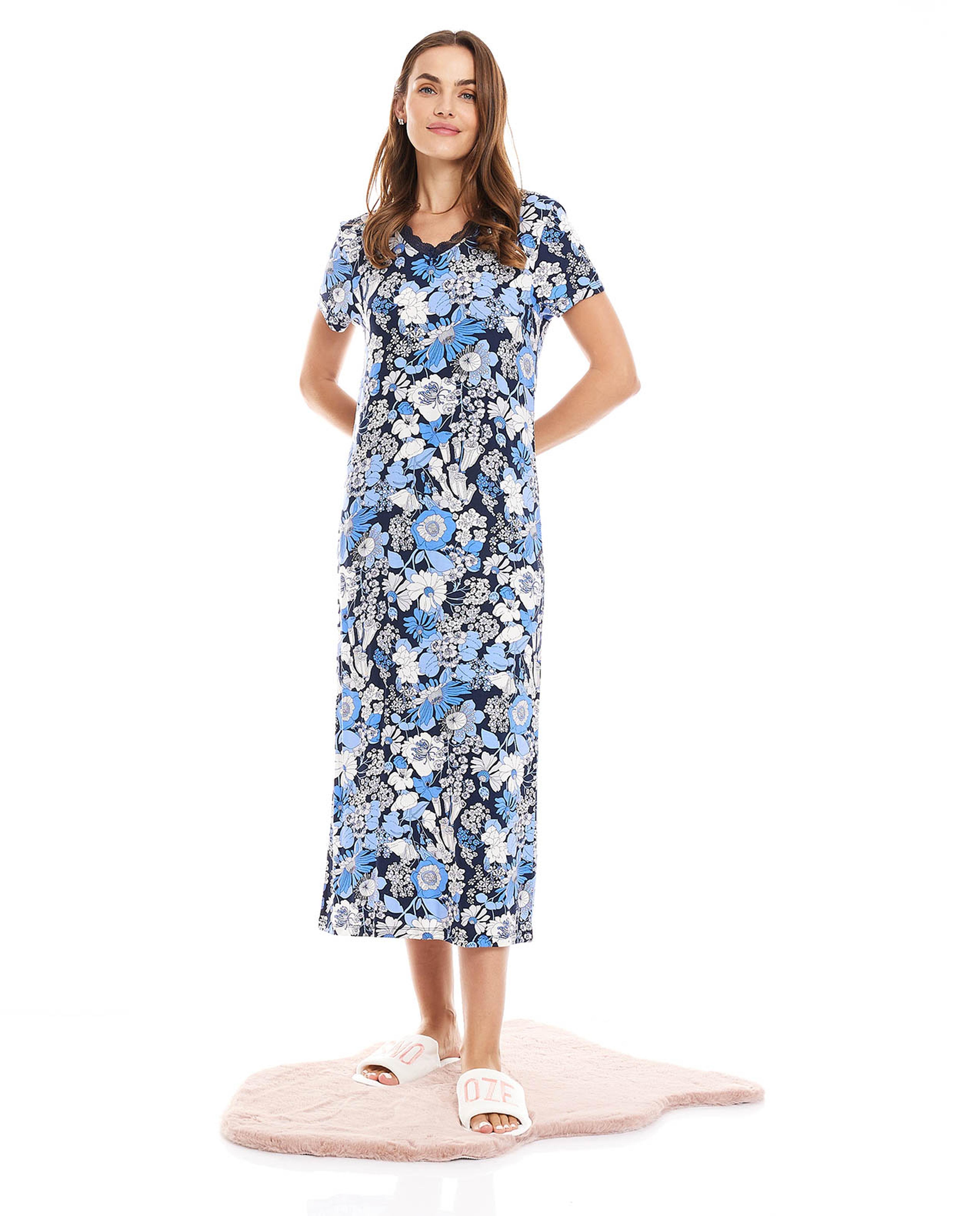 Printed Night Gown