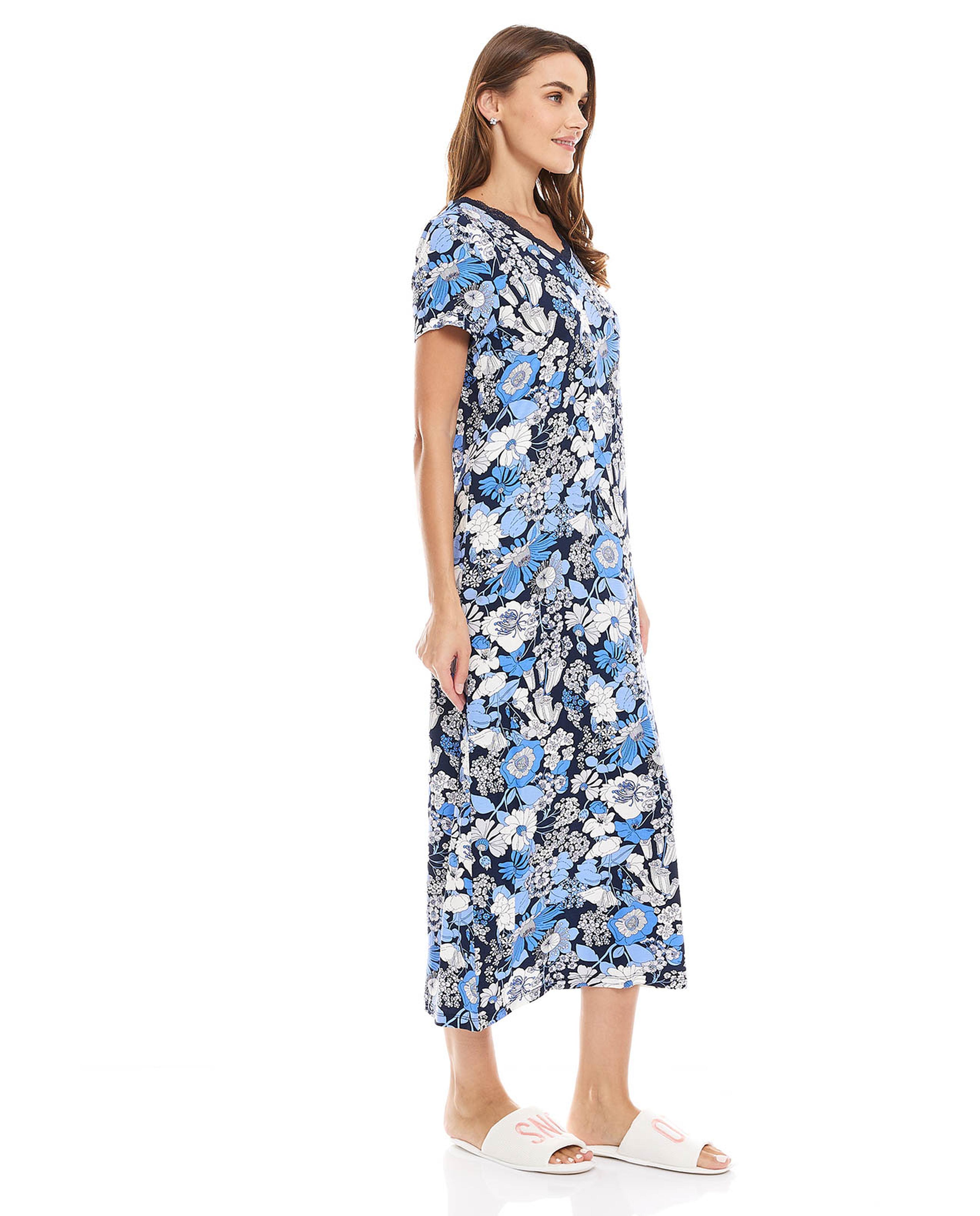 Printed Night Gown