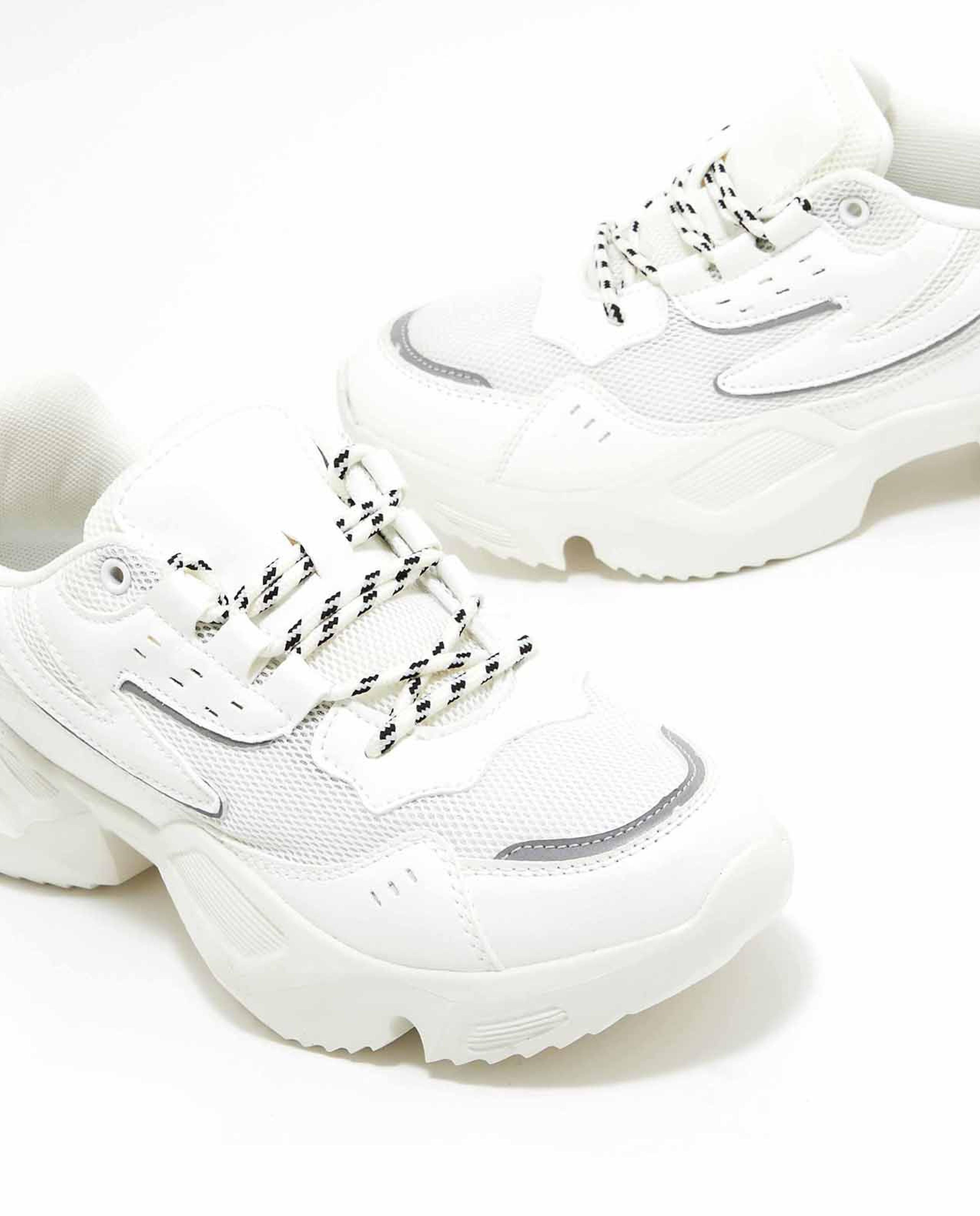 Lace-Up Chunky Sneakers