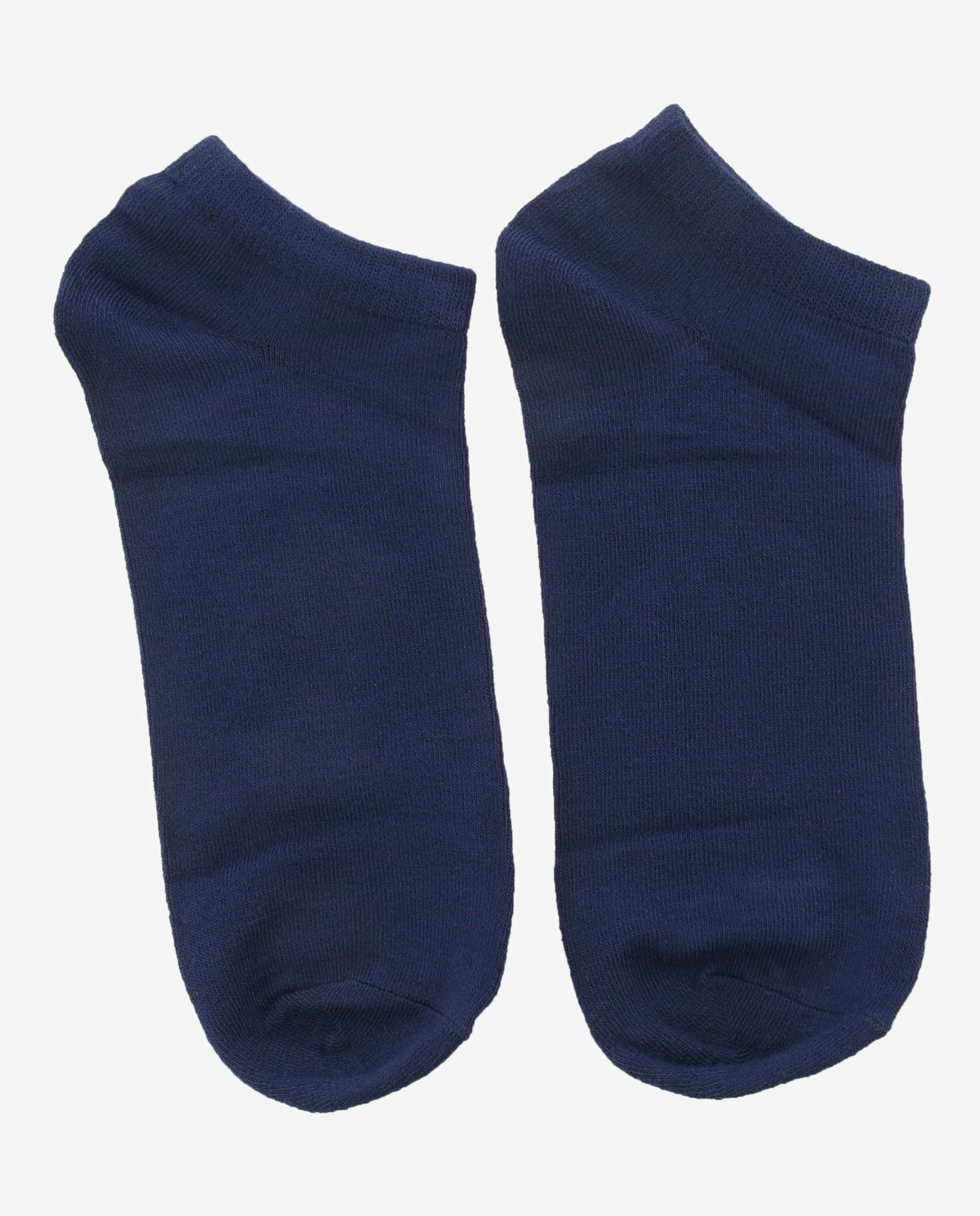 Blue Ankle Socks-Pack Of 5