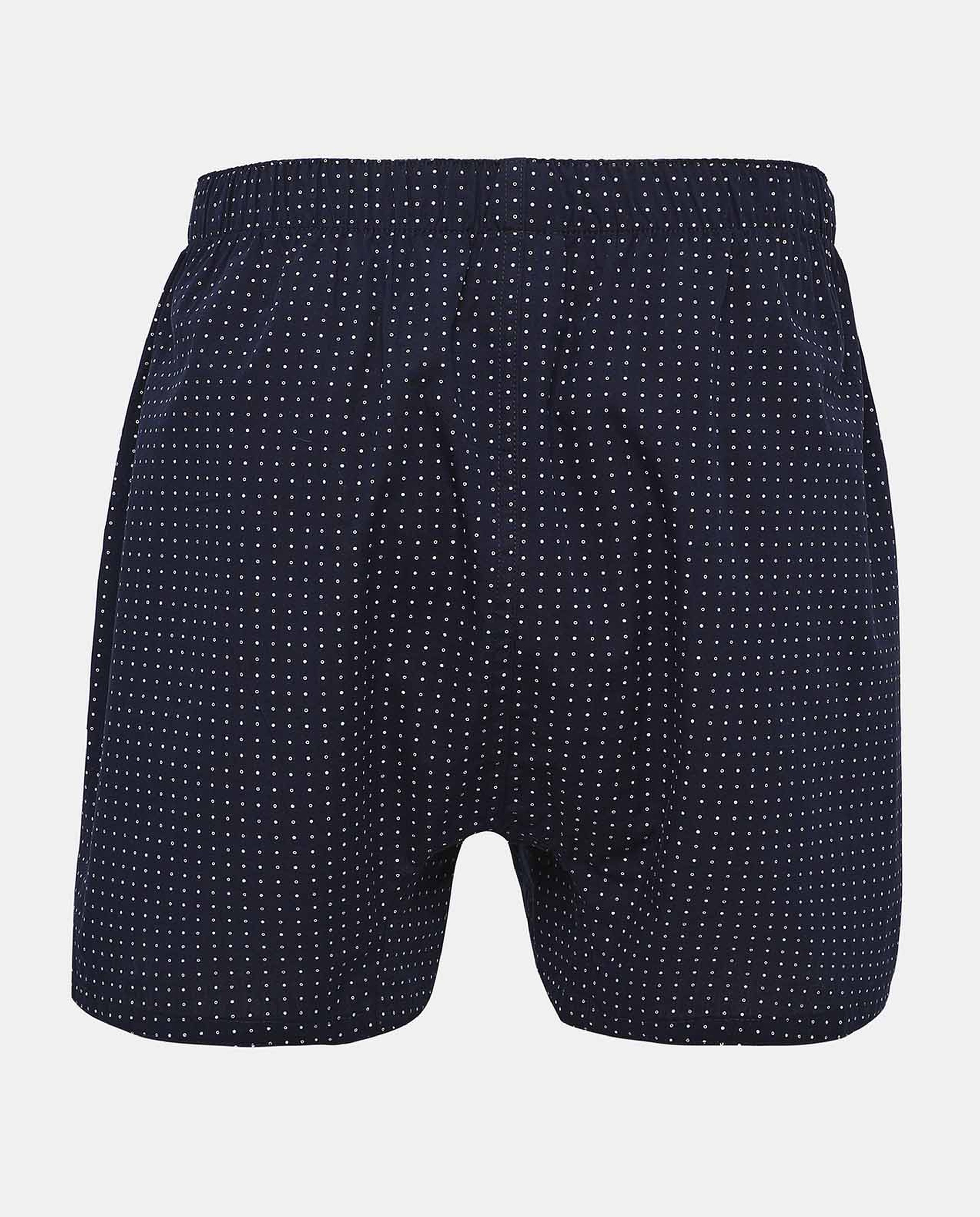 Navy Blue Boxers-Pack Of 2