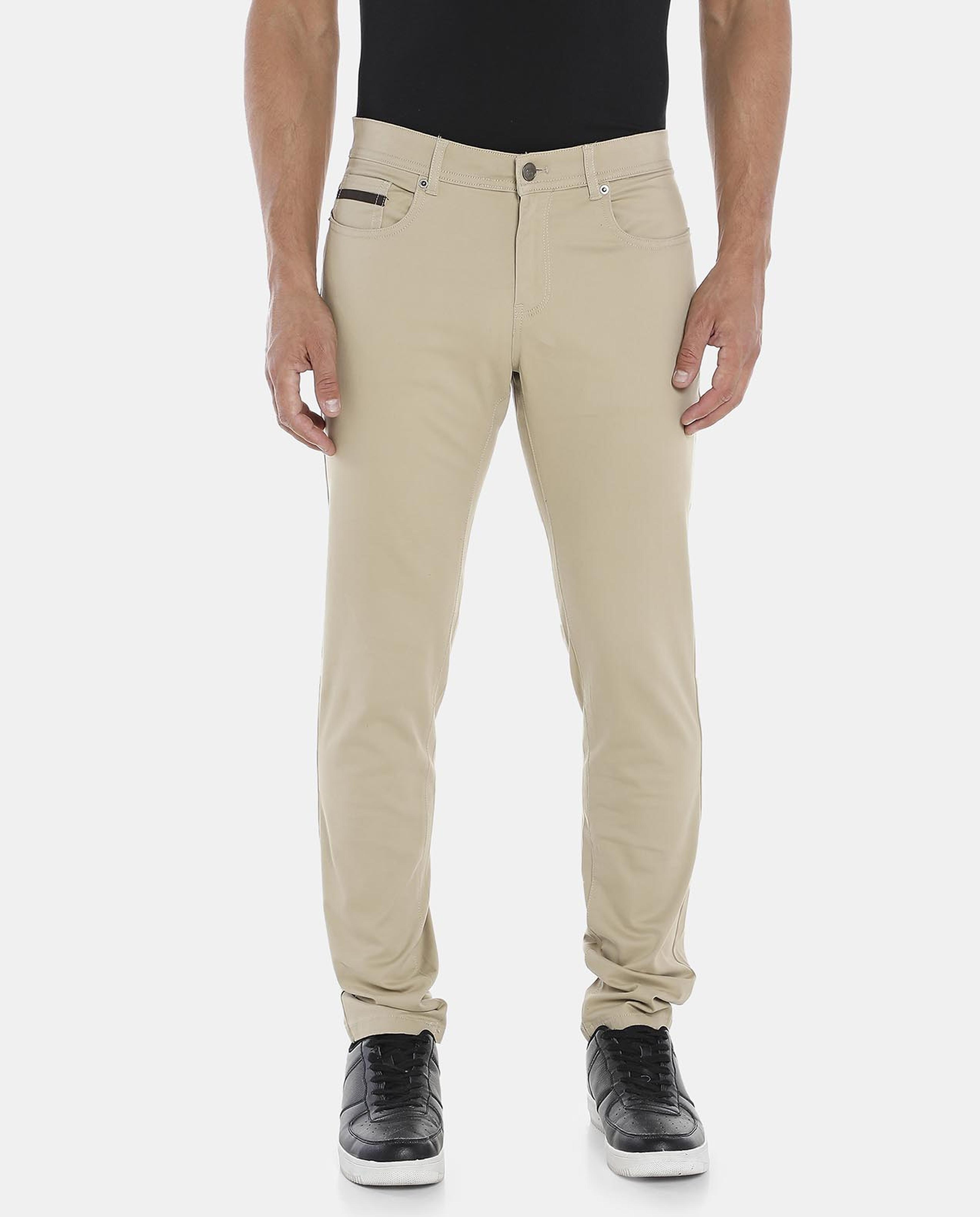 Blue Woven Pant