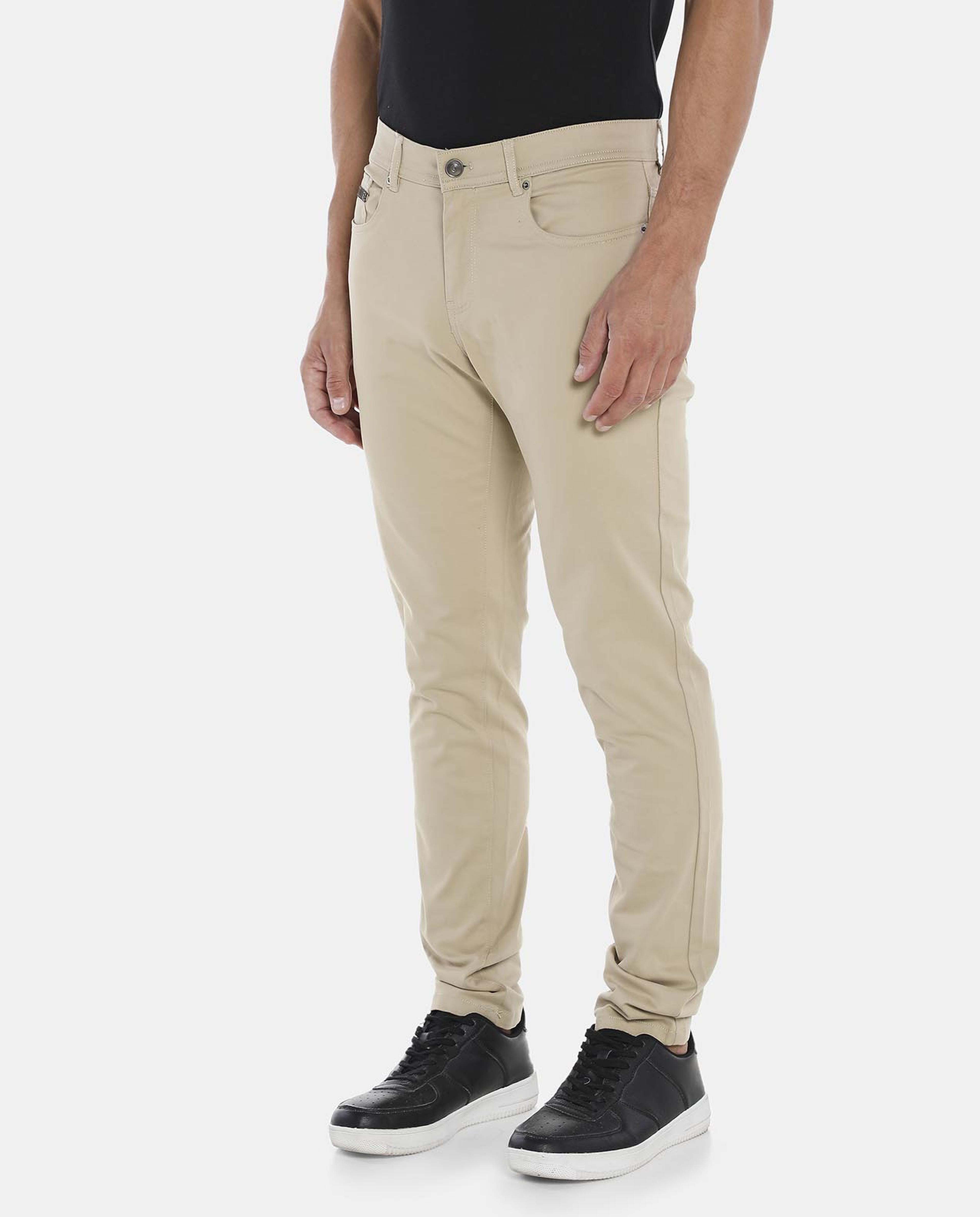 Blue Woven Pant