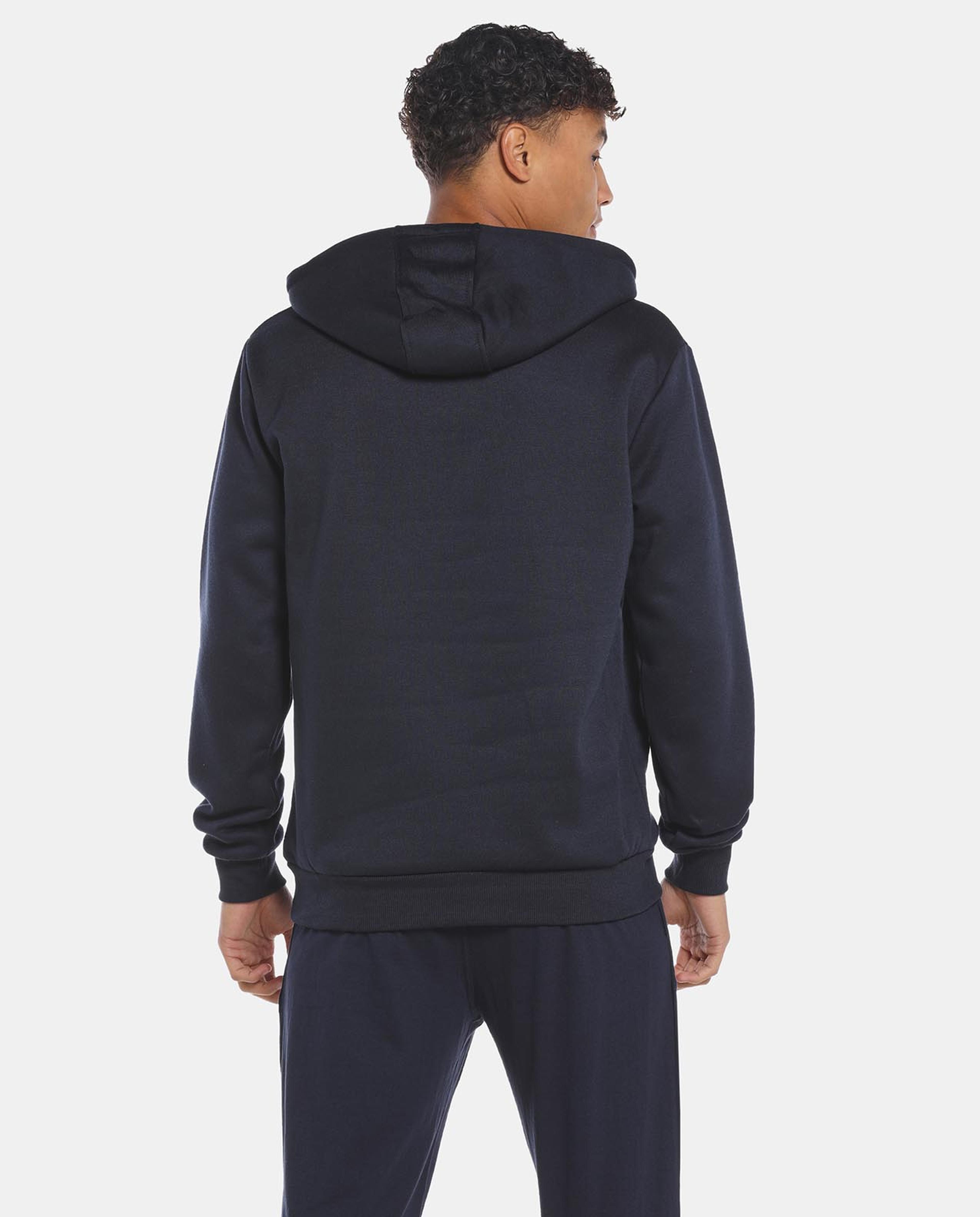 Blue Hoody Sweat Tee