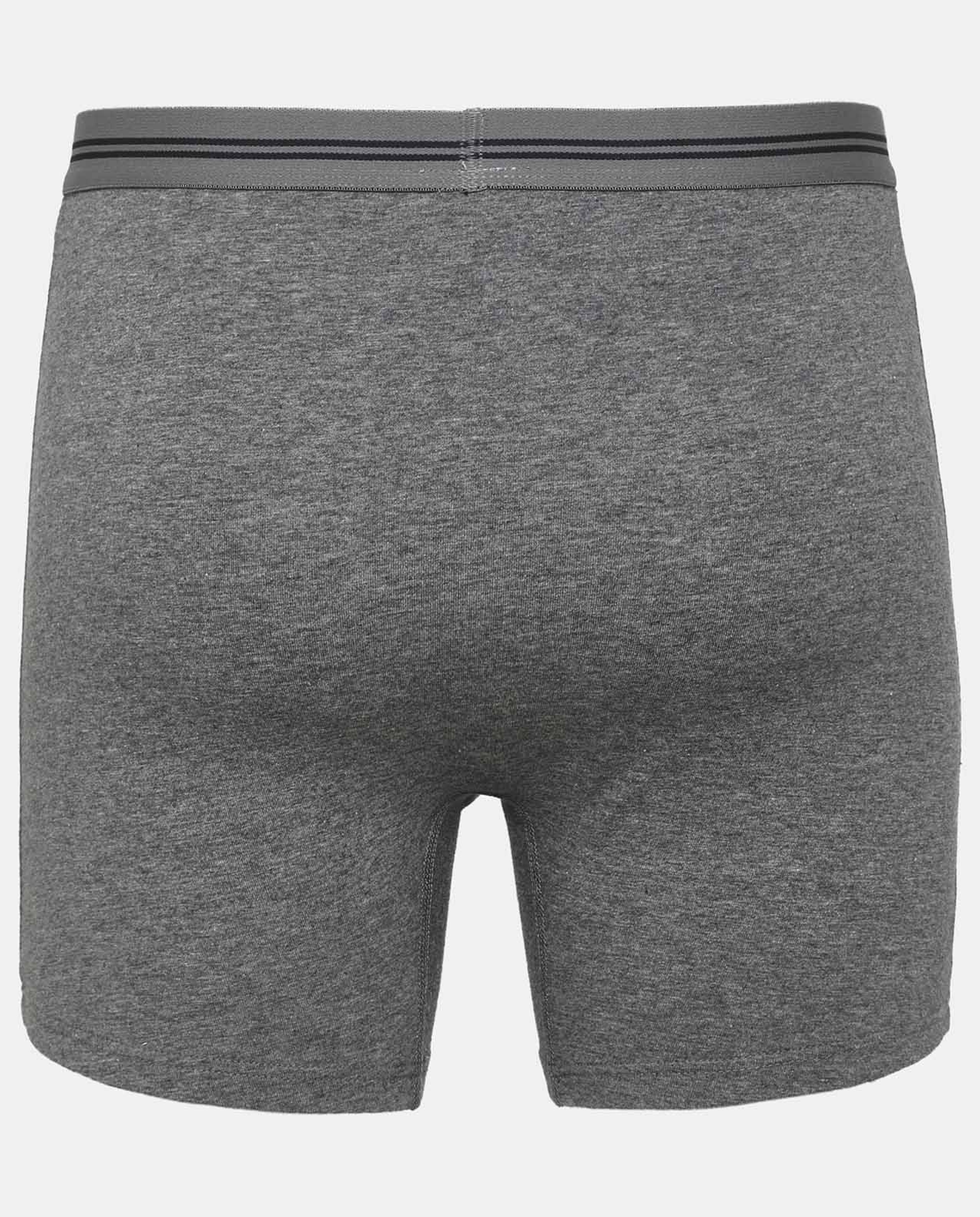 Grey Solid Design Comfortable Boxers