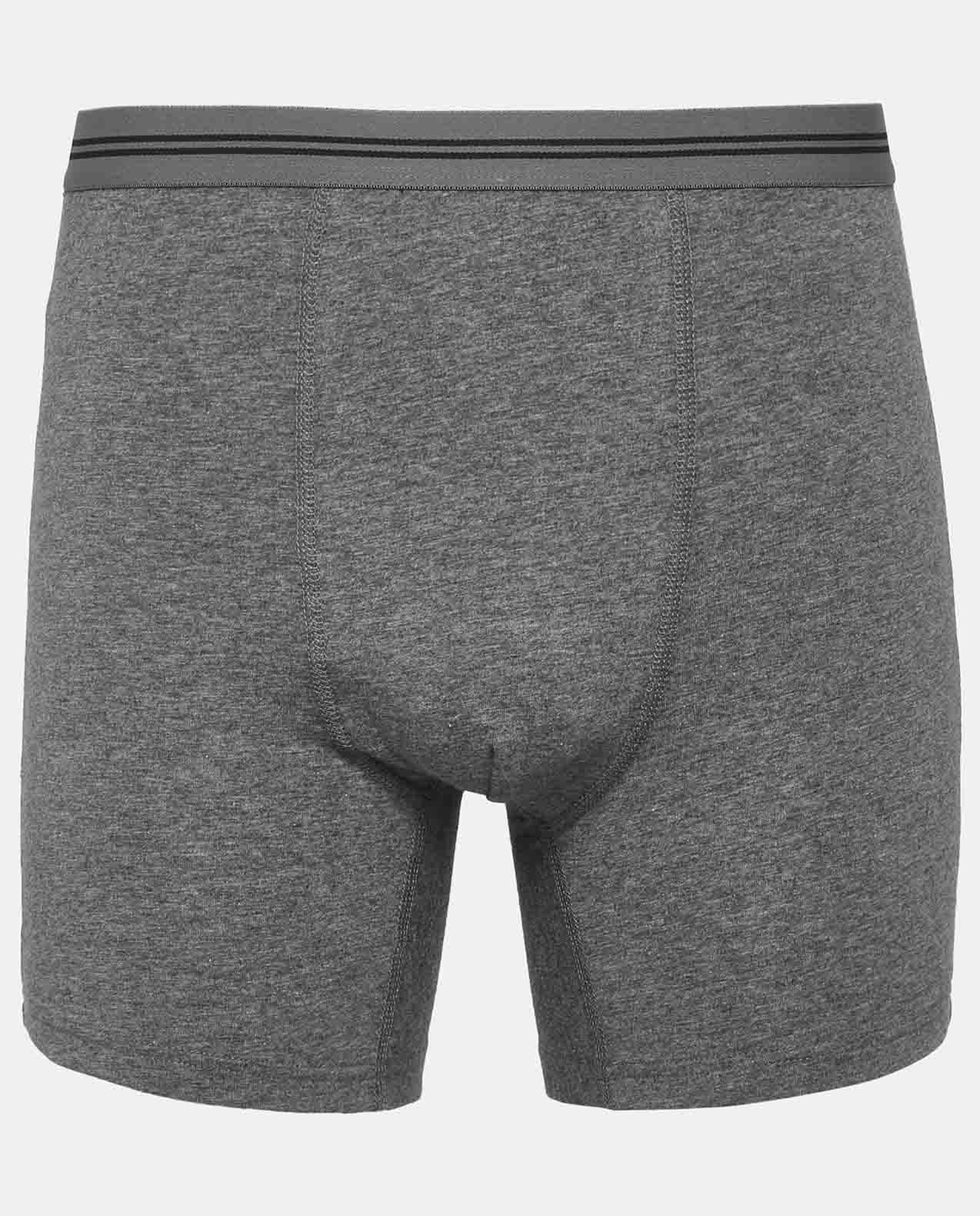 Grey Solid Design Comfortable Boxers